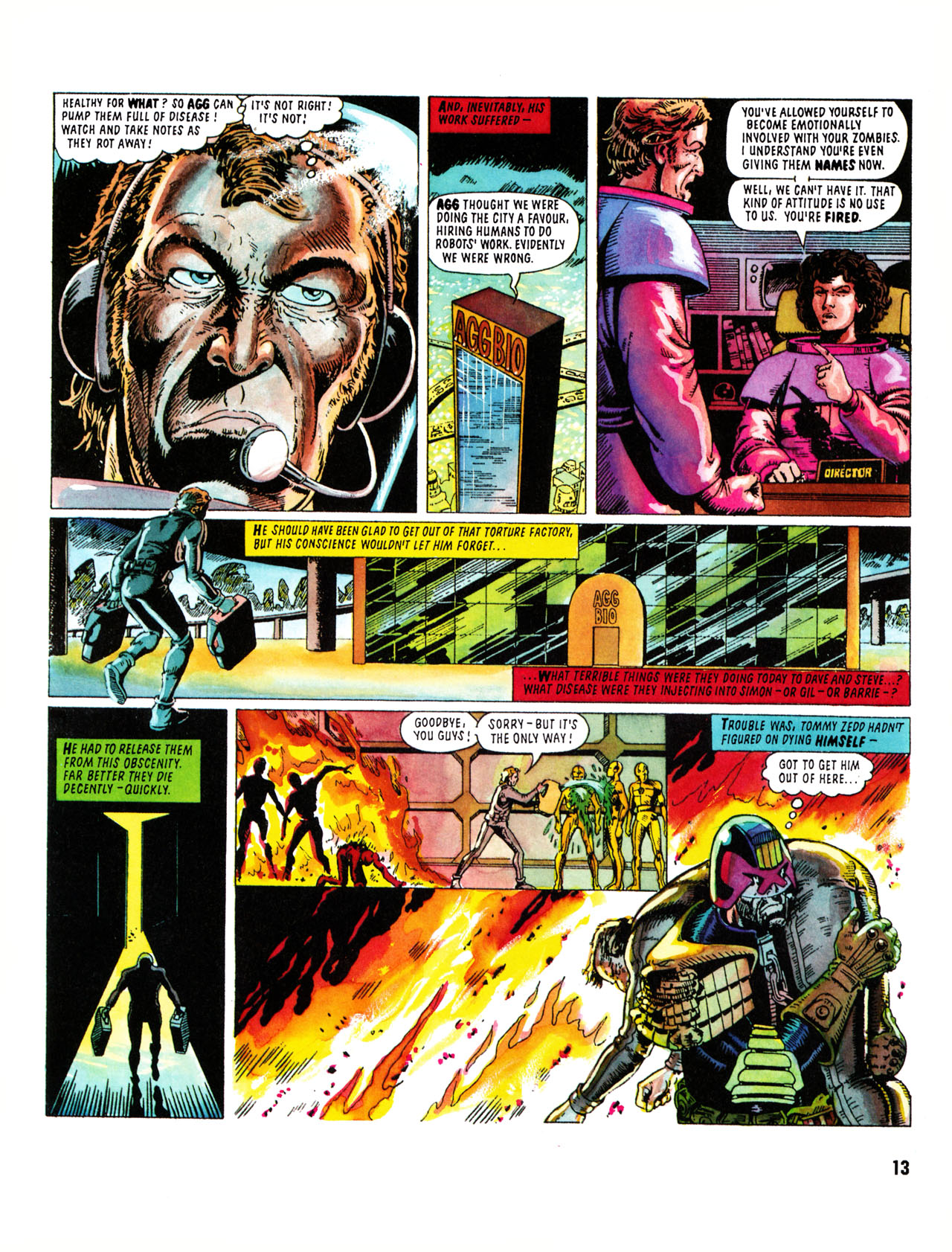 Read online Judge Dredd Definitive Editions: Bad Science comic -  Issue # Full - 13