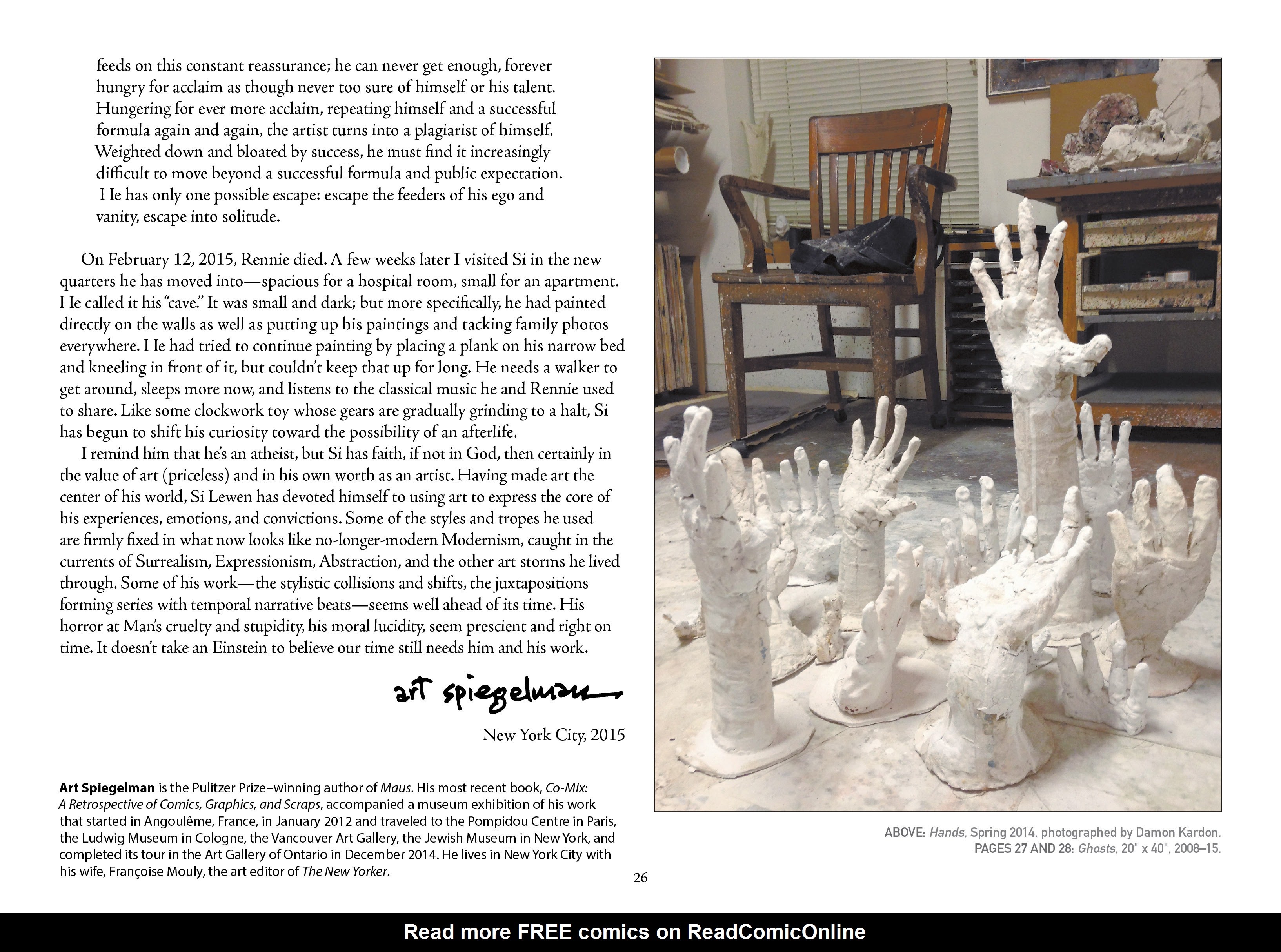 Read online Si Lewen's Parade: An Artist's Odyssey comic -  Issue # TPB - 101