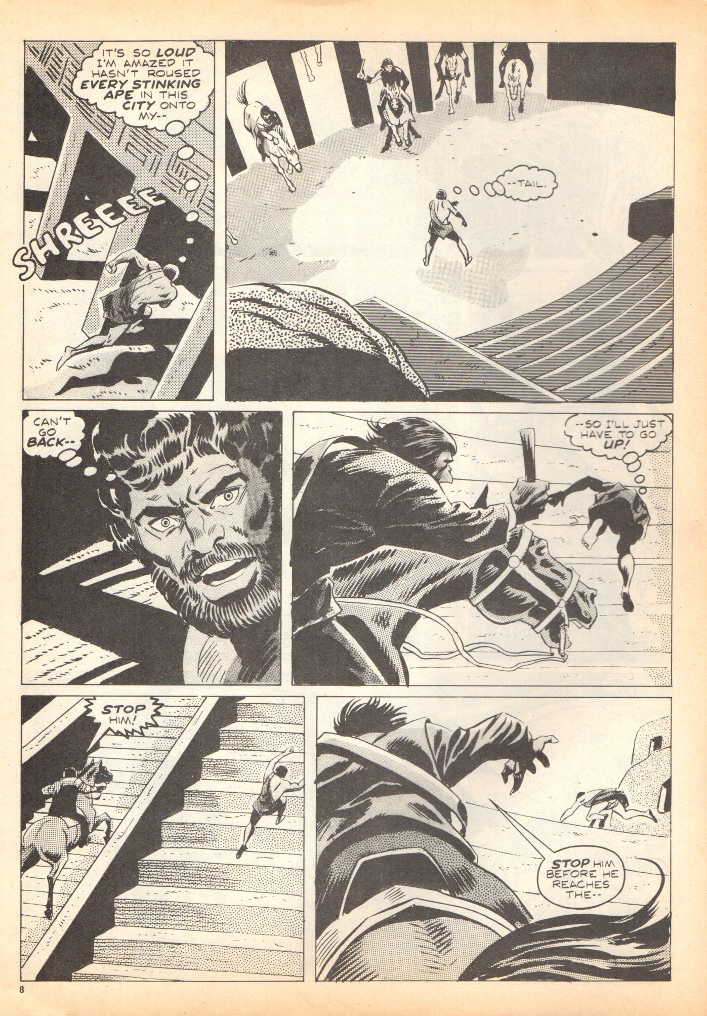 Read online Planet of the Apes (1974) comic -  Issue #5 - 8