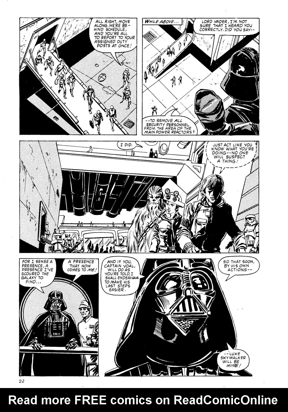 Read online Star Wars Weekly comic -  Issue #147 - 22