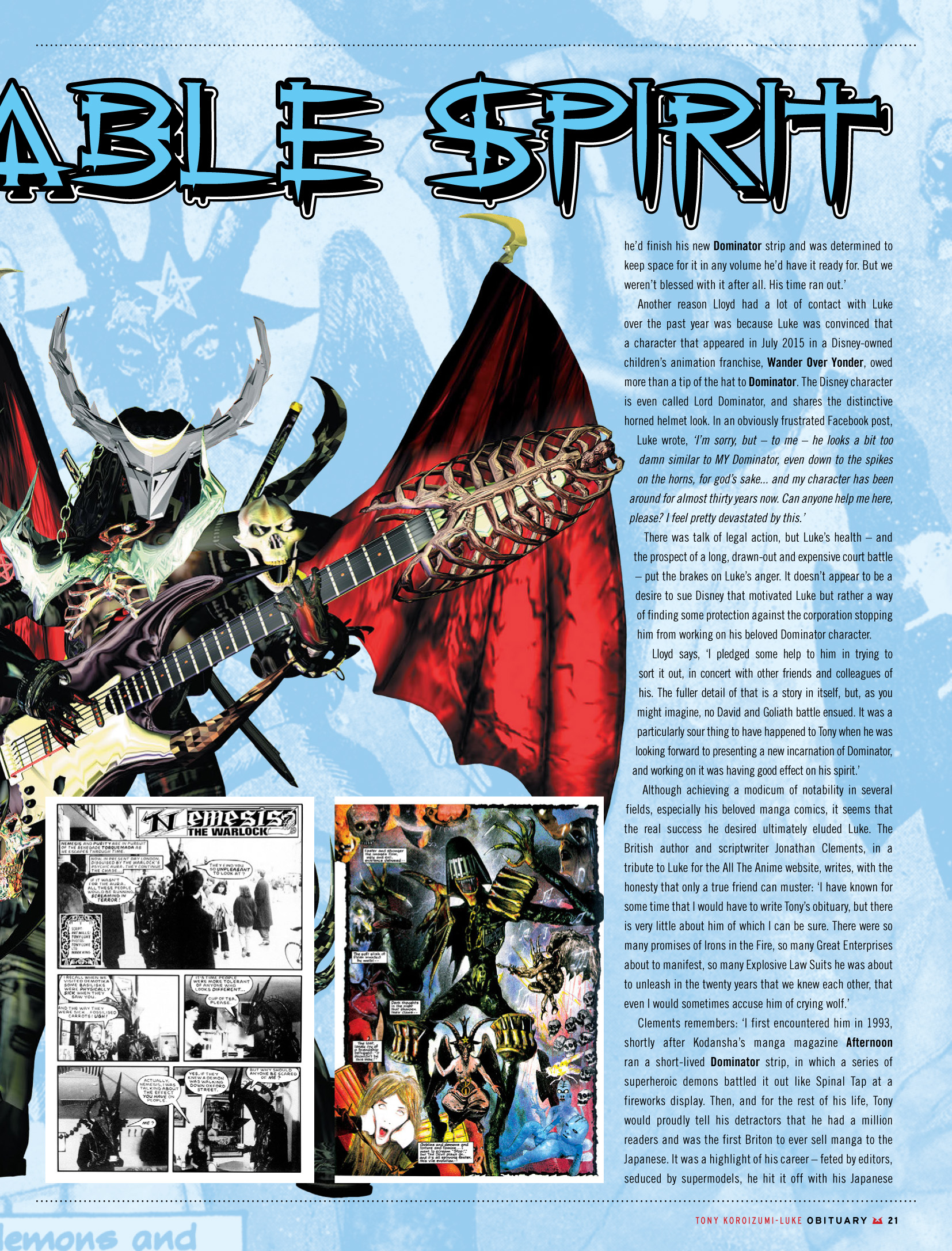 Read online Judge Dredd Megazine (Vol. 5) comic -  Issue #371 - 21