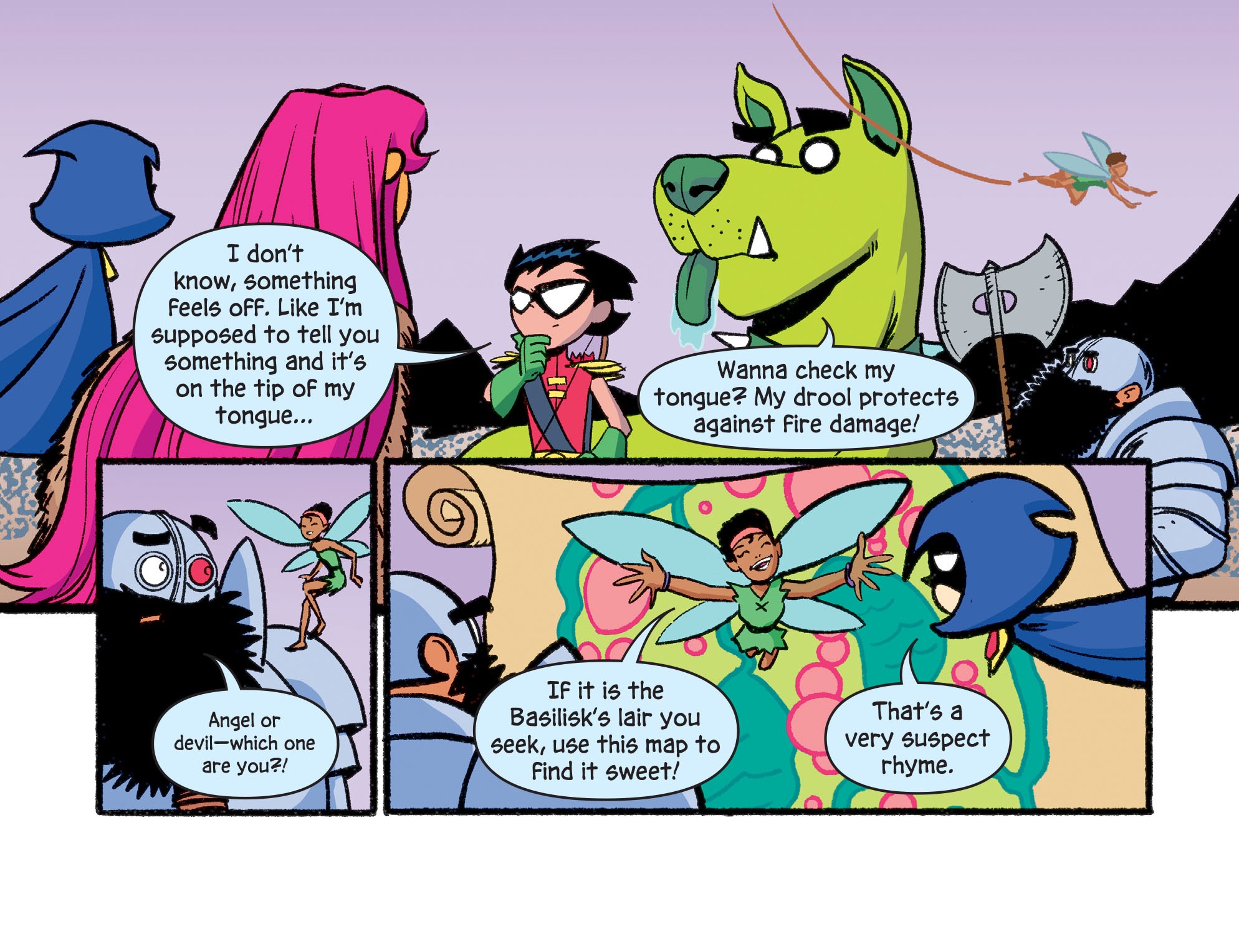 Read online Teen Titans Go! Roll With It! comic -  Issue #8 - 4