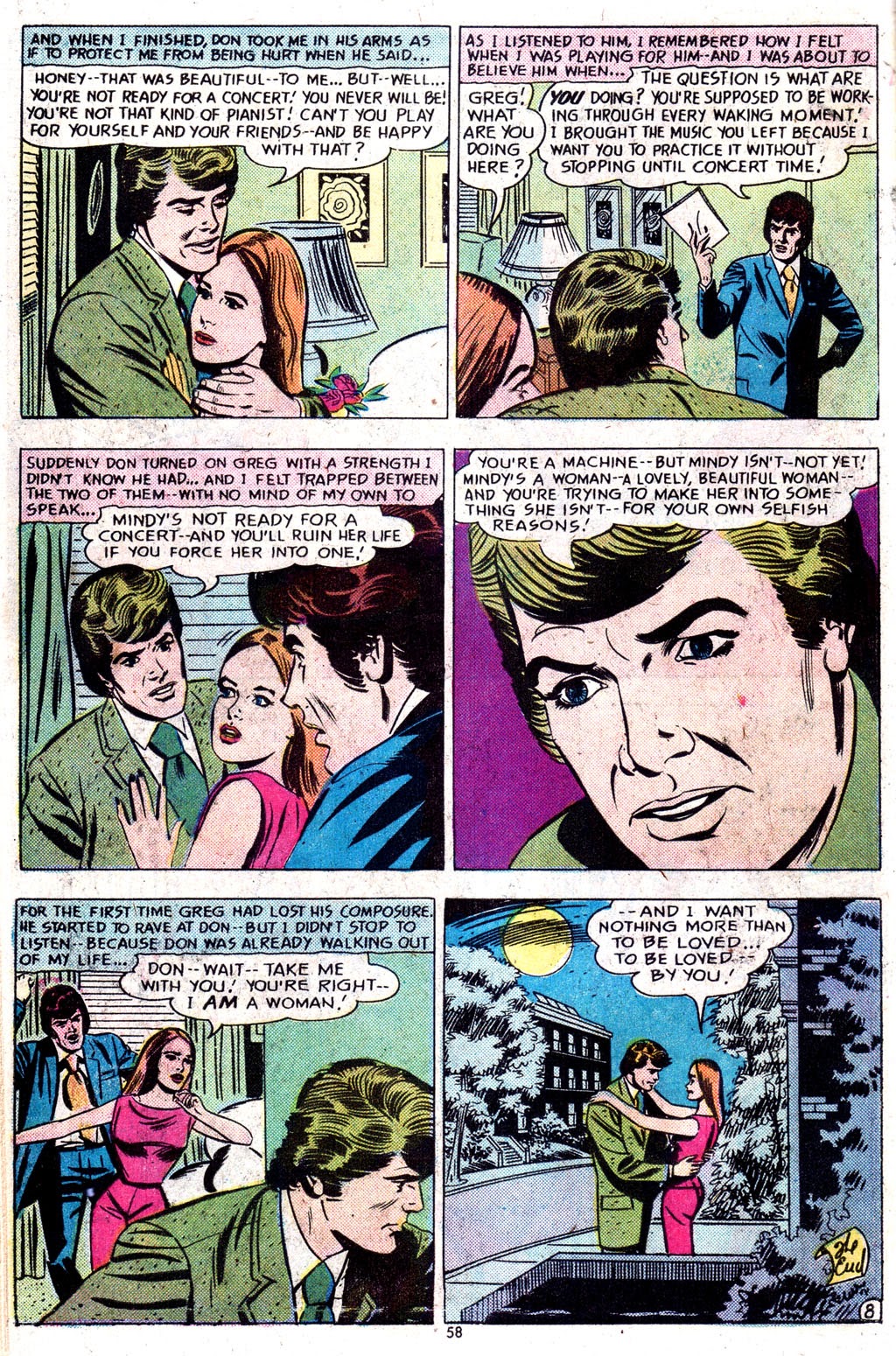 Read online Young Love (1963) comic -  Issue #112 - 58