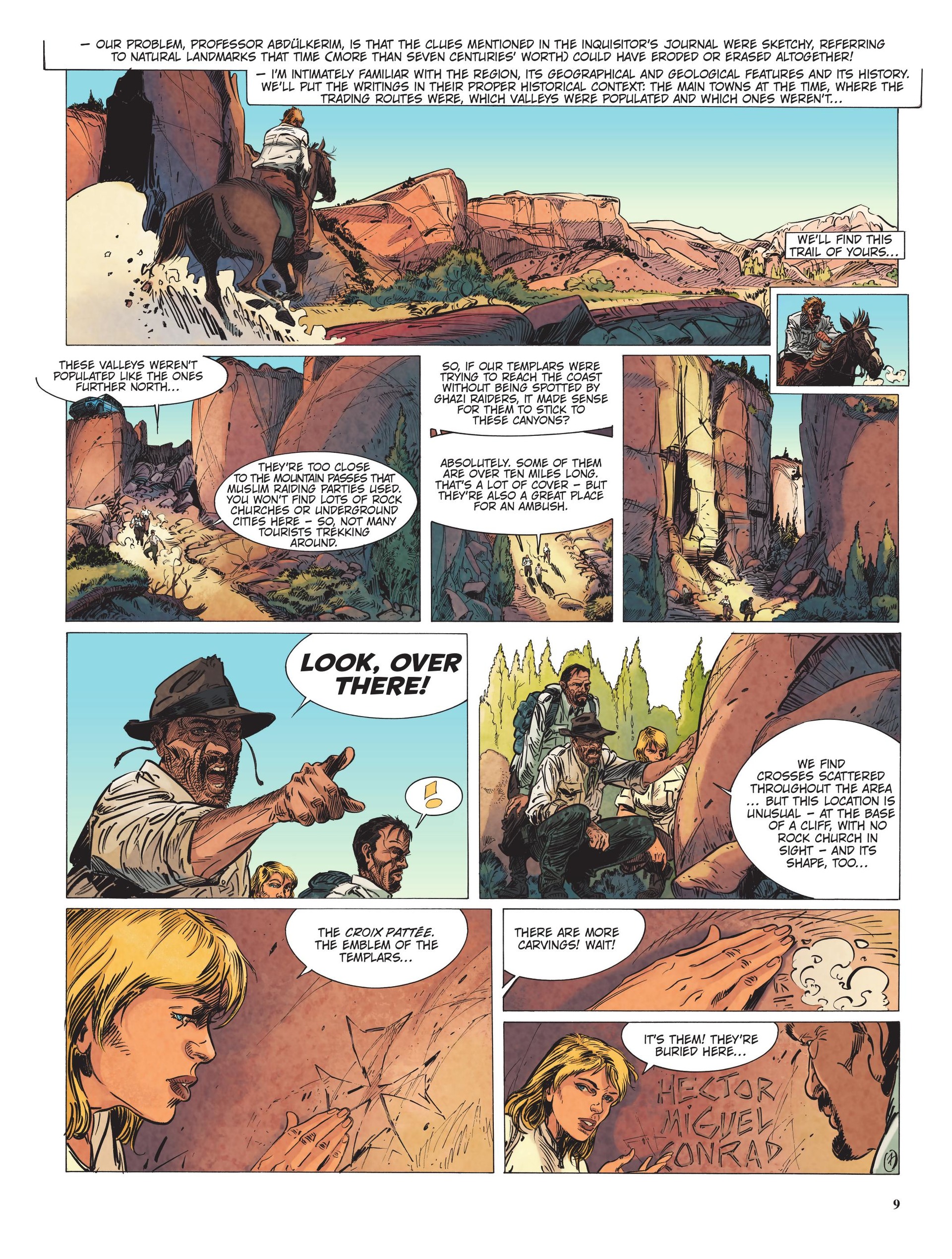 Read online The Last Templar comic -  Issue #6 - 10