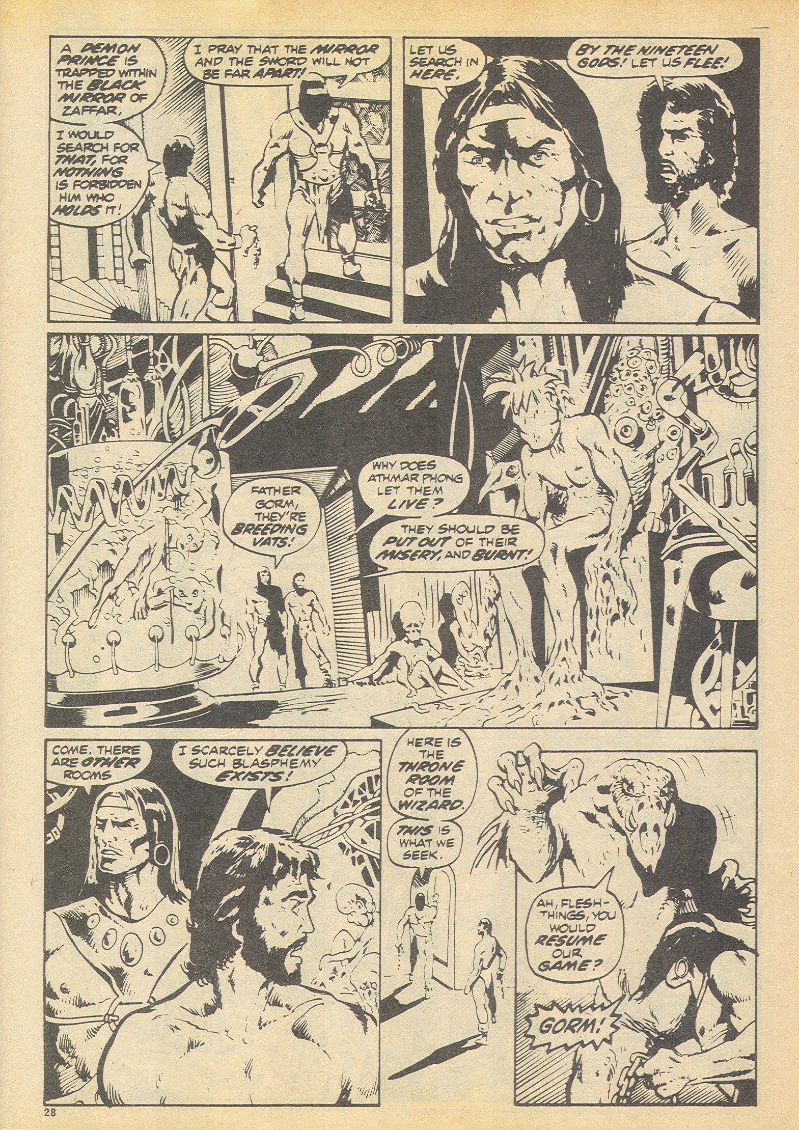 Read online The Savage Sword of Conan (1975) comic -  Issue #15 - 28