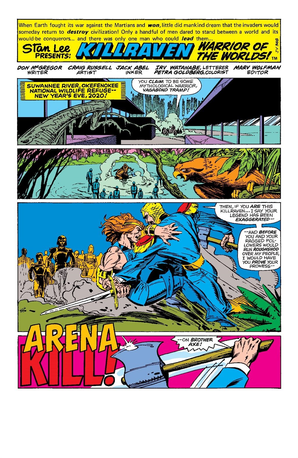 Read online Killraven Epic Collection: Warrior of the Worlds comic -  Issue # TPB (Part 4) - 64