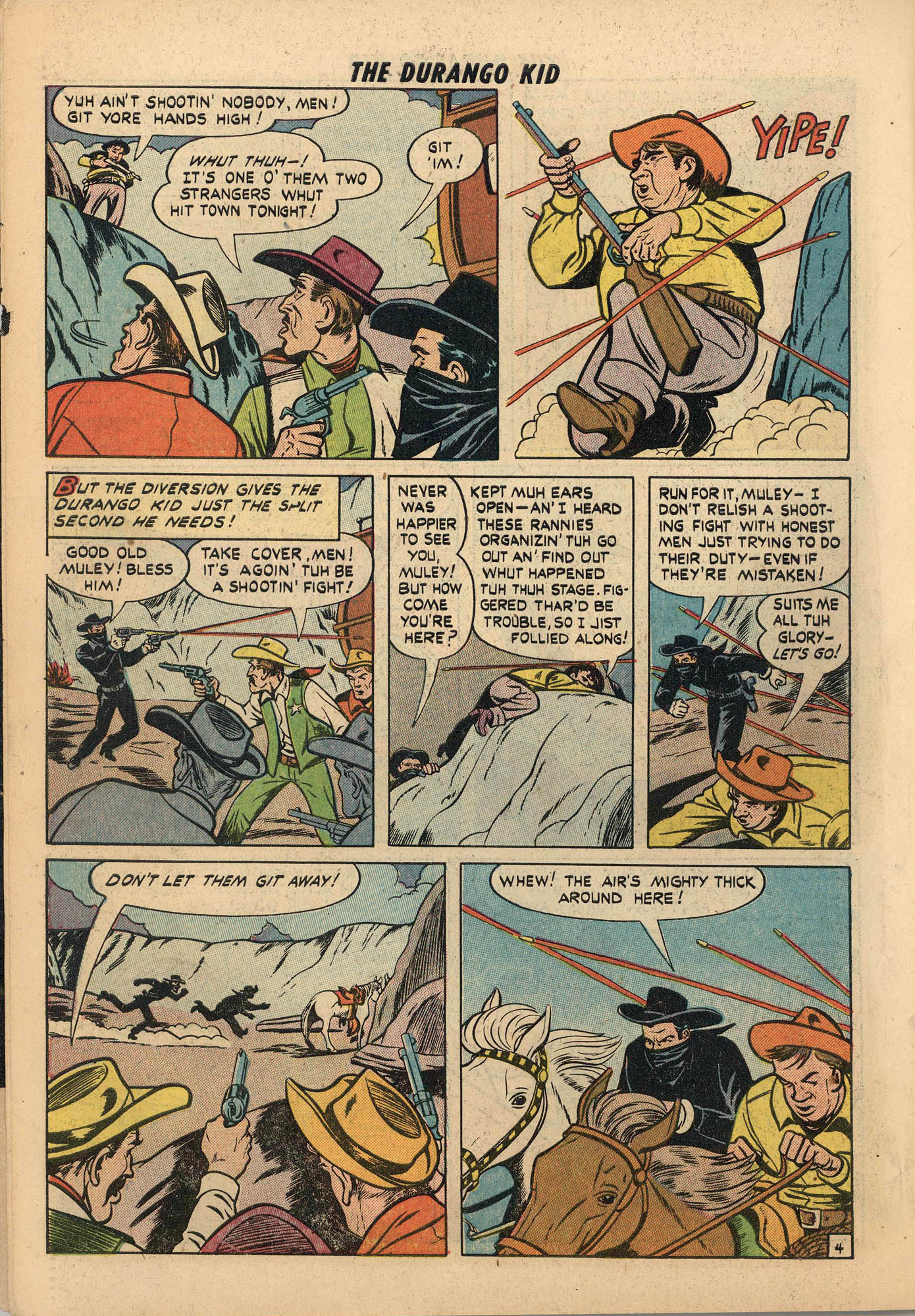 Read online Charles Starrett as The Durango Kid comic -  Issue #3 - 5