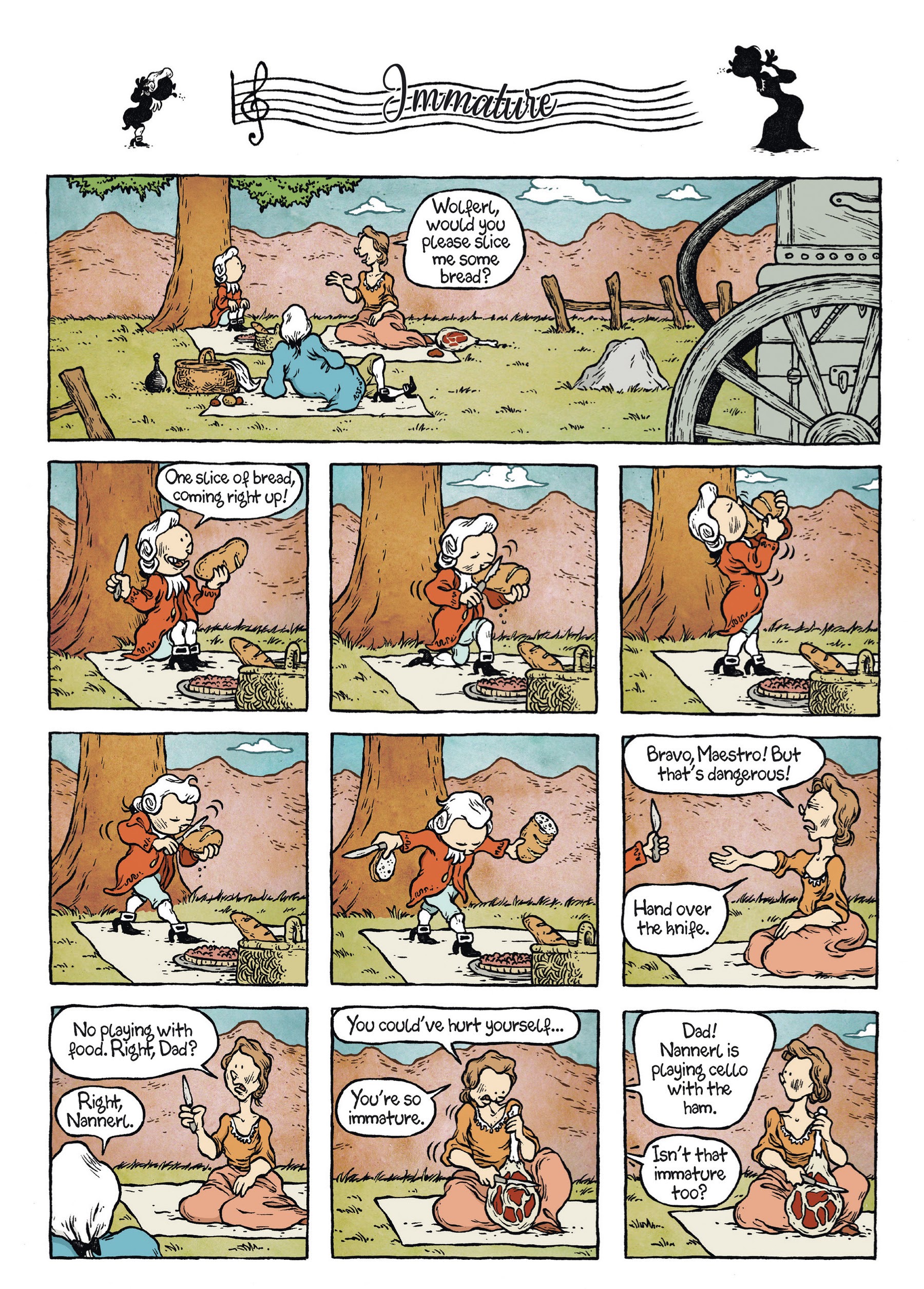 Read online Young Mozart comic -  Issue # TPB - 19