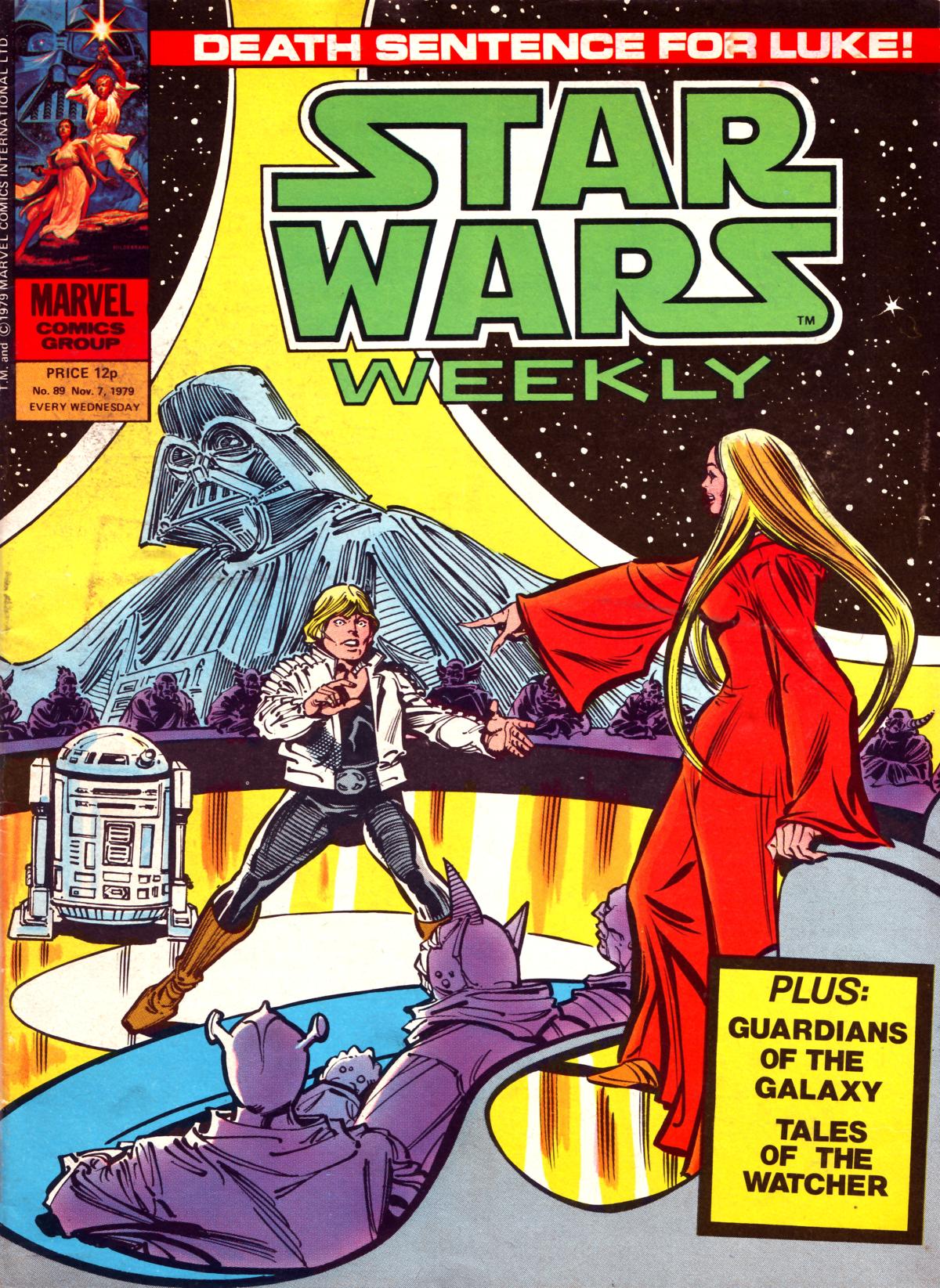 Read online Star Wars Weekly comic -  Issue #89 - 1