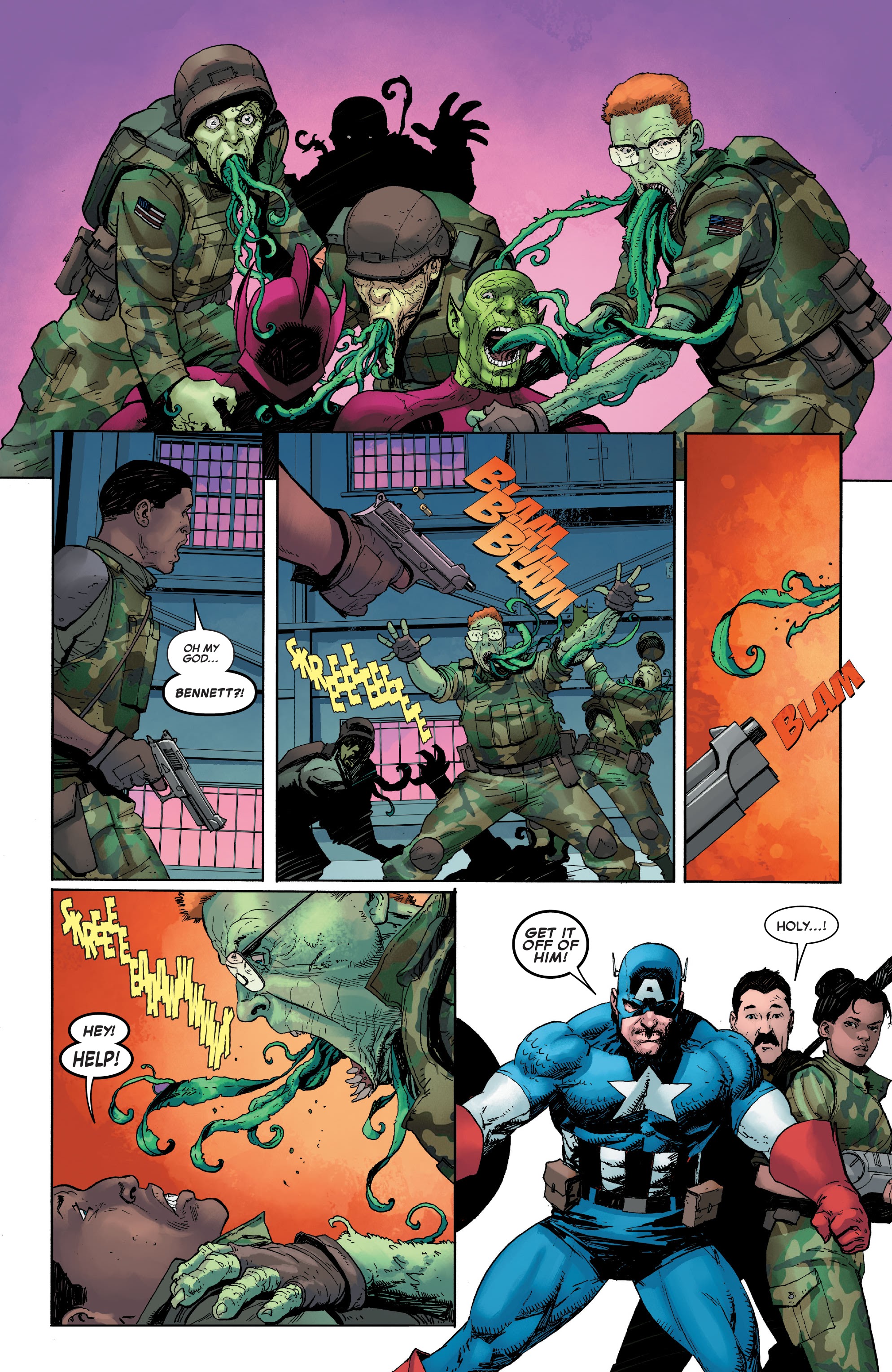 Read online Empyre: Captain America & The Avengers comic -  Issue # TPB - 34