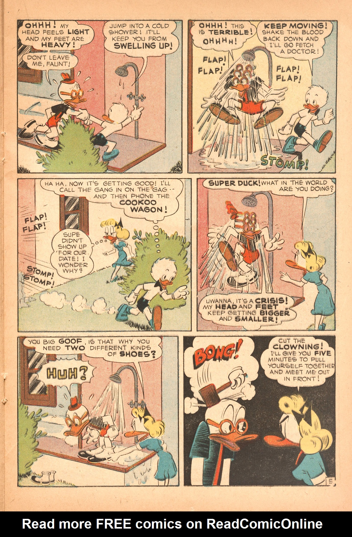 Read online Super Duck Comics comic -  Issue #29 - 23