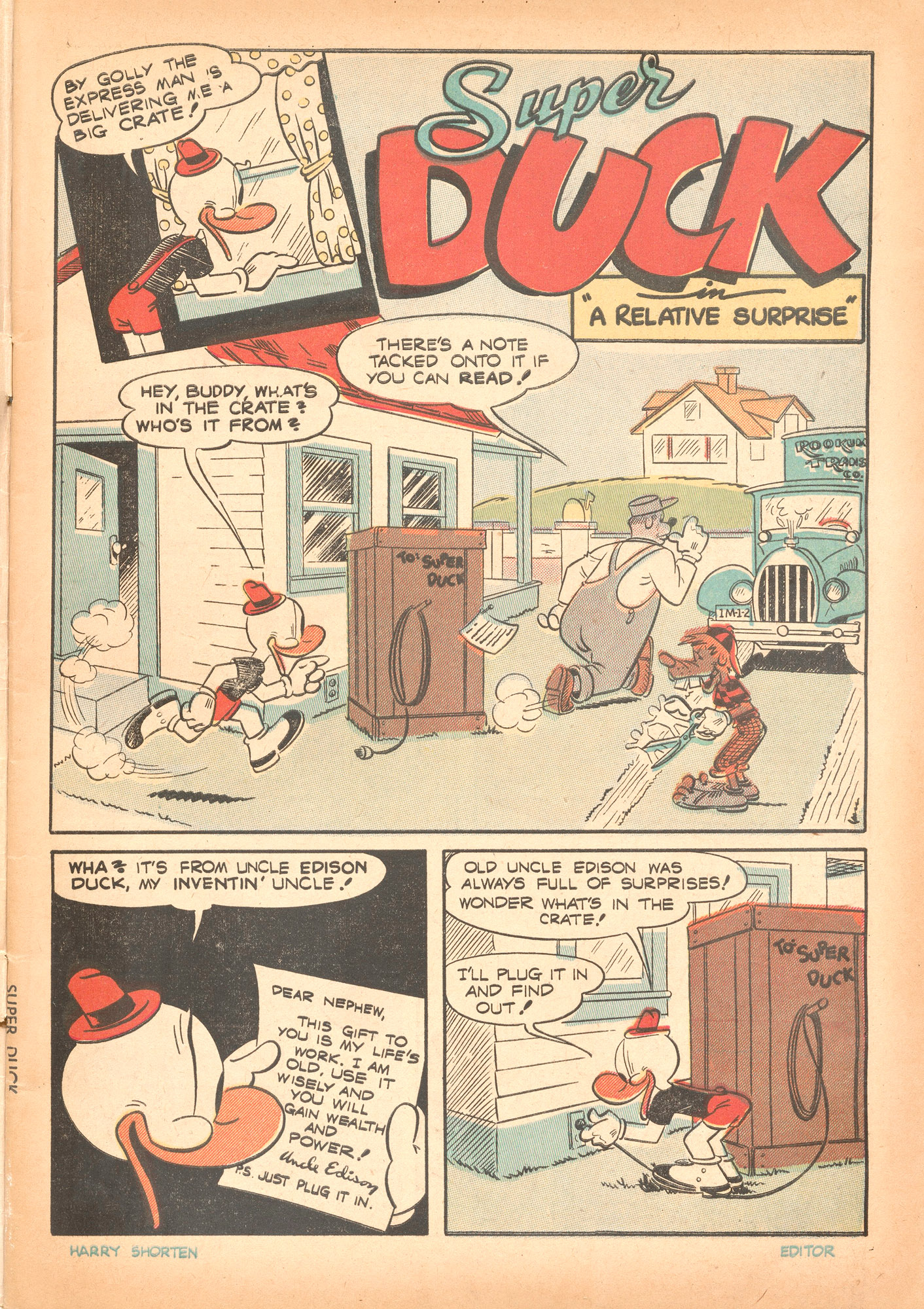 Read online Super Duck Comics comic -  Issue #31 - 3