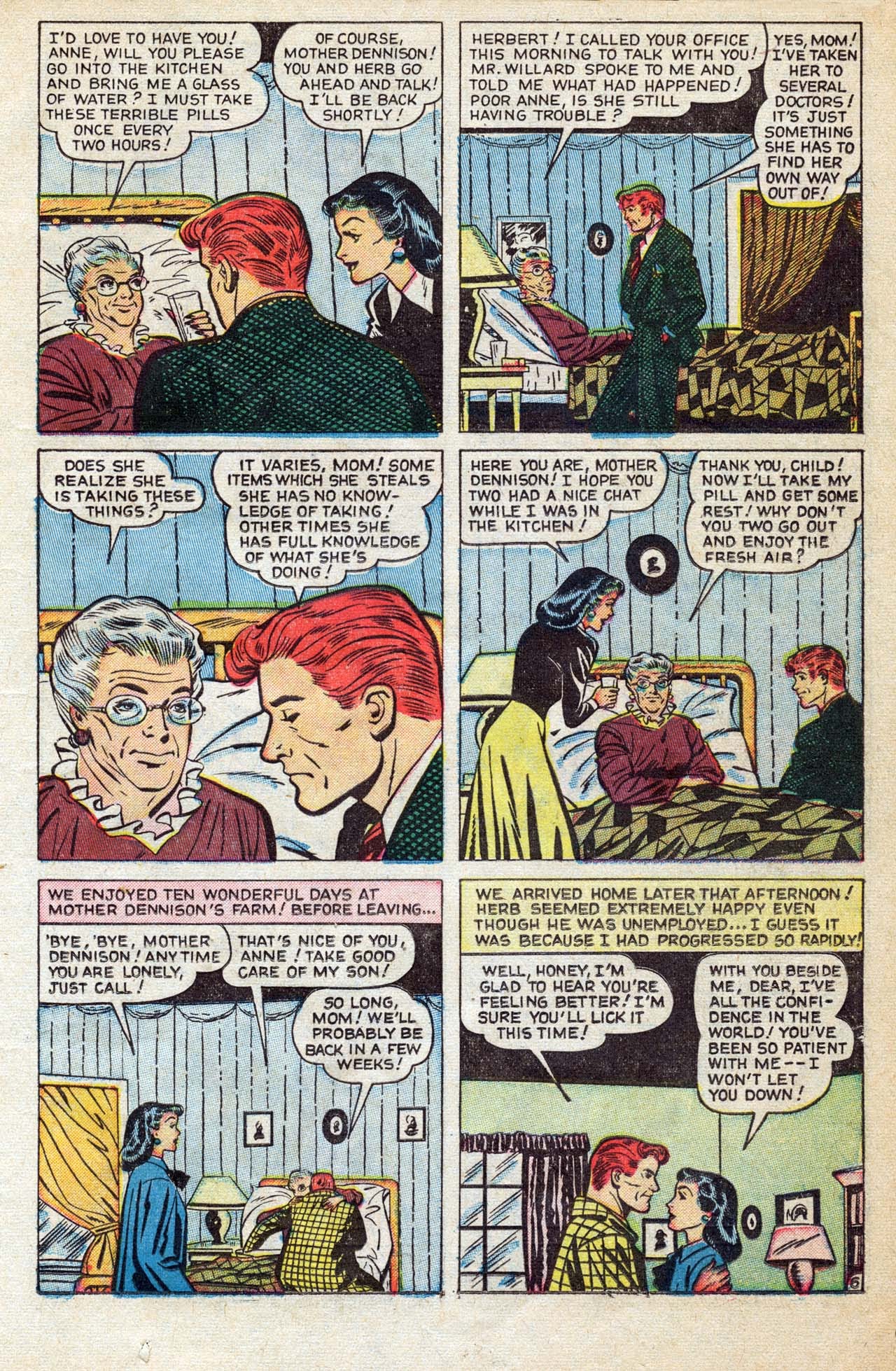 Read online Love Romances comic -  Issue #8 - 17