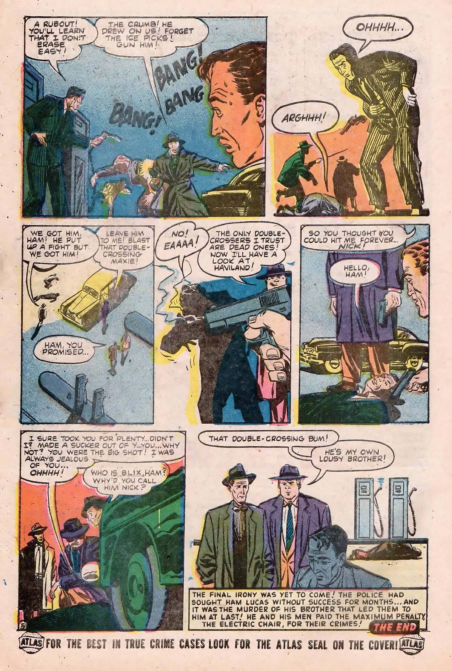 Read online Justice (1947) comic -  Issue #30 - 32