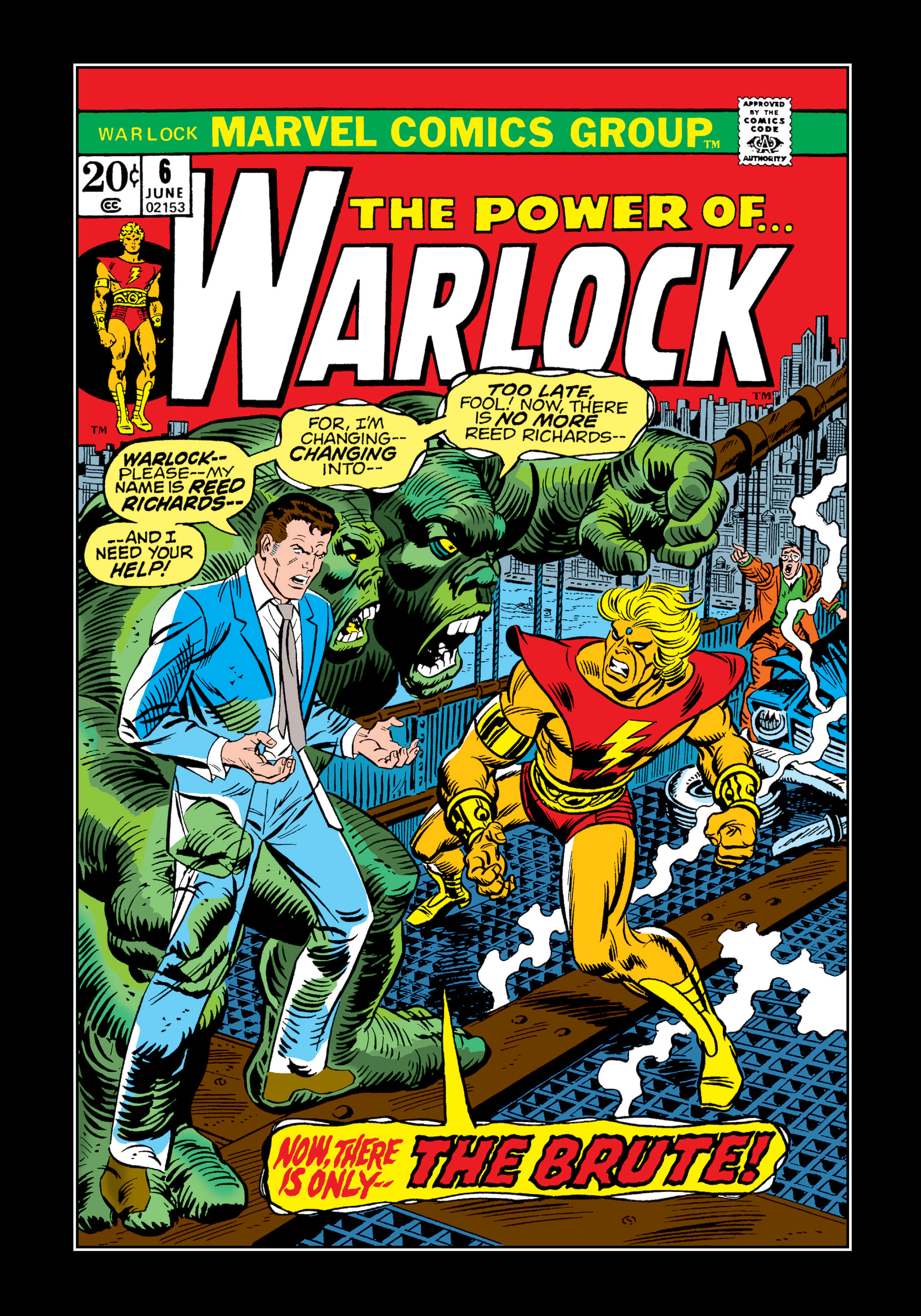 Read online Marvel Masterworks: Warlock comic -  Issue # TPB 1 (Part 2) - 60