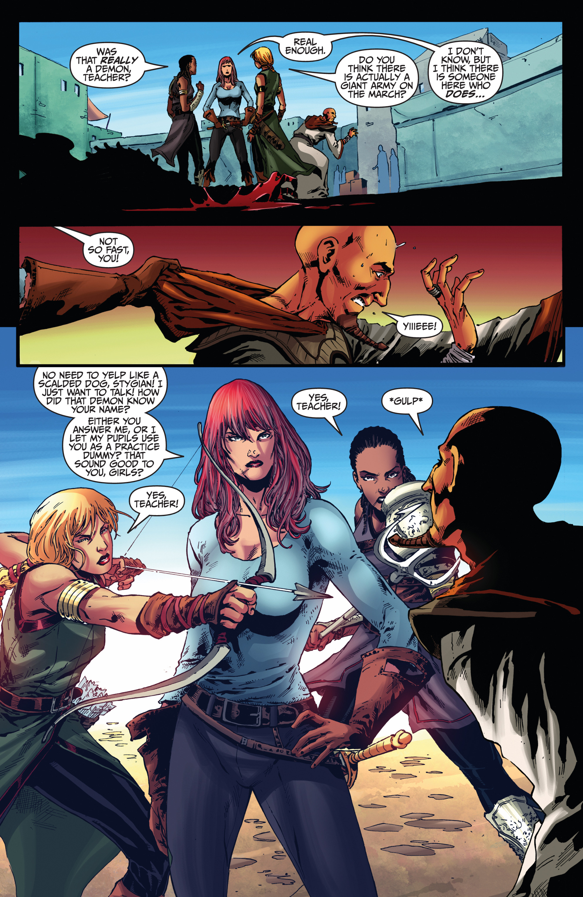 Read online Red Sonja: Vulture's Circle comic -  Issue # _TPB - 25