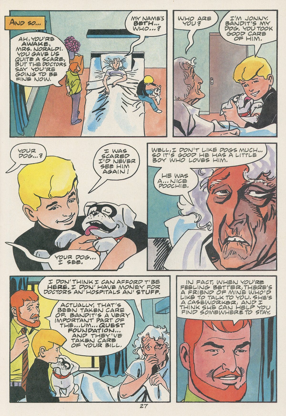 Read online Jonny Quest comic -  Issue #25 - 33