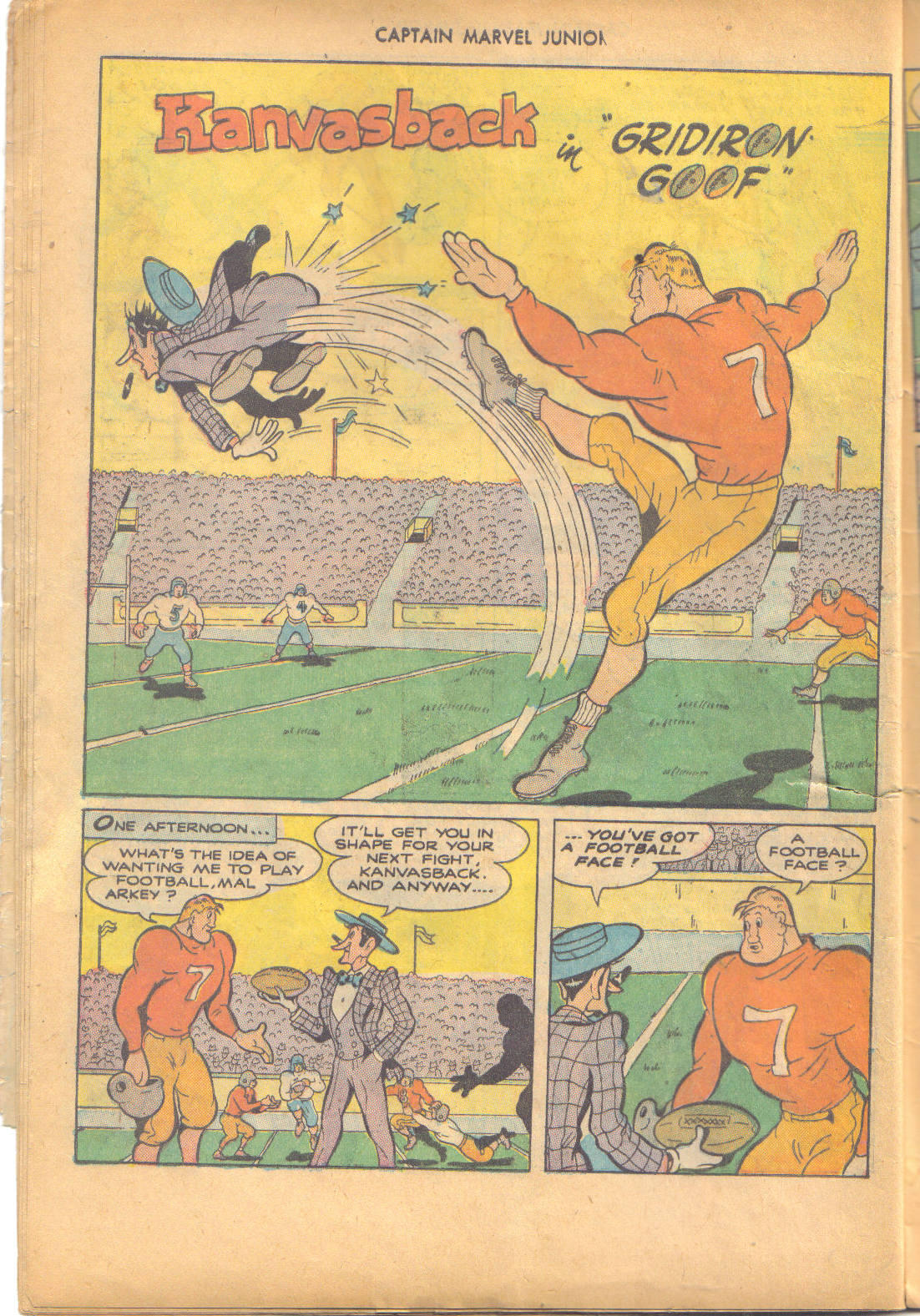 Read online Captain Marvel, Jr. comic -  Issue #66 - 12