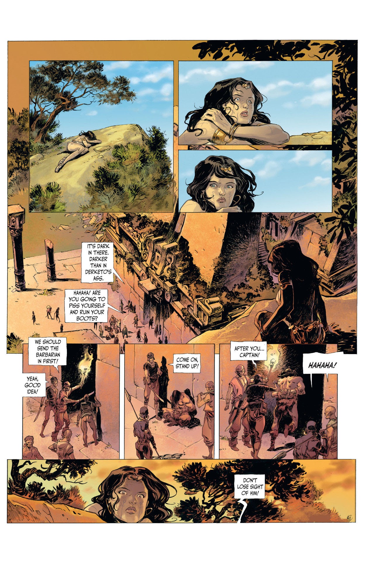 Read online The Cimmerian comic -  Issue # TPB 3 - 46