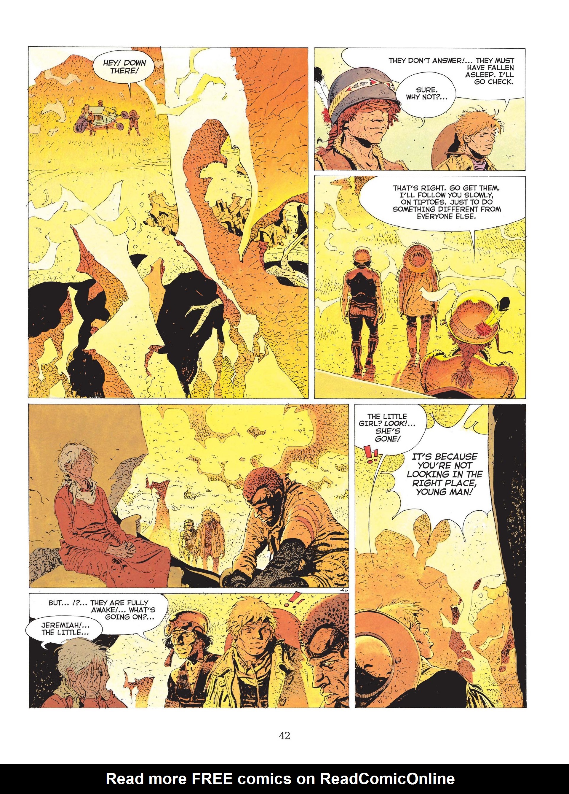 Read online Jeremiah comic -  Issue #4 - 43