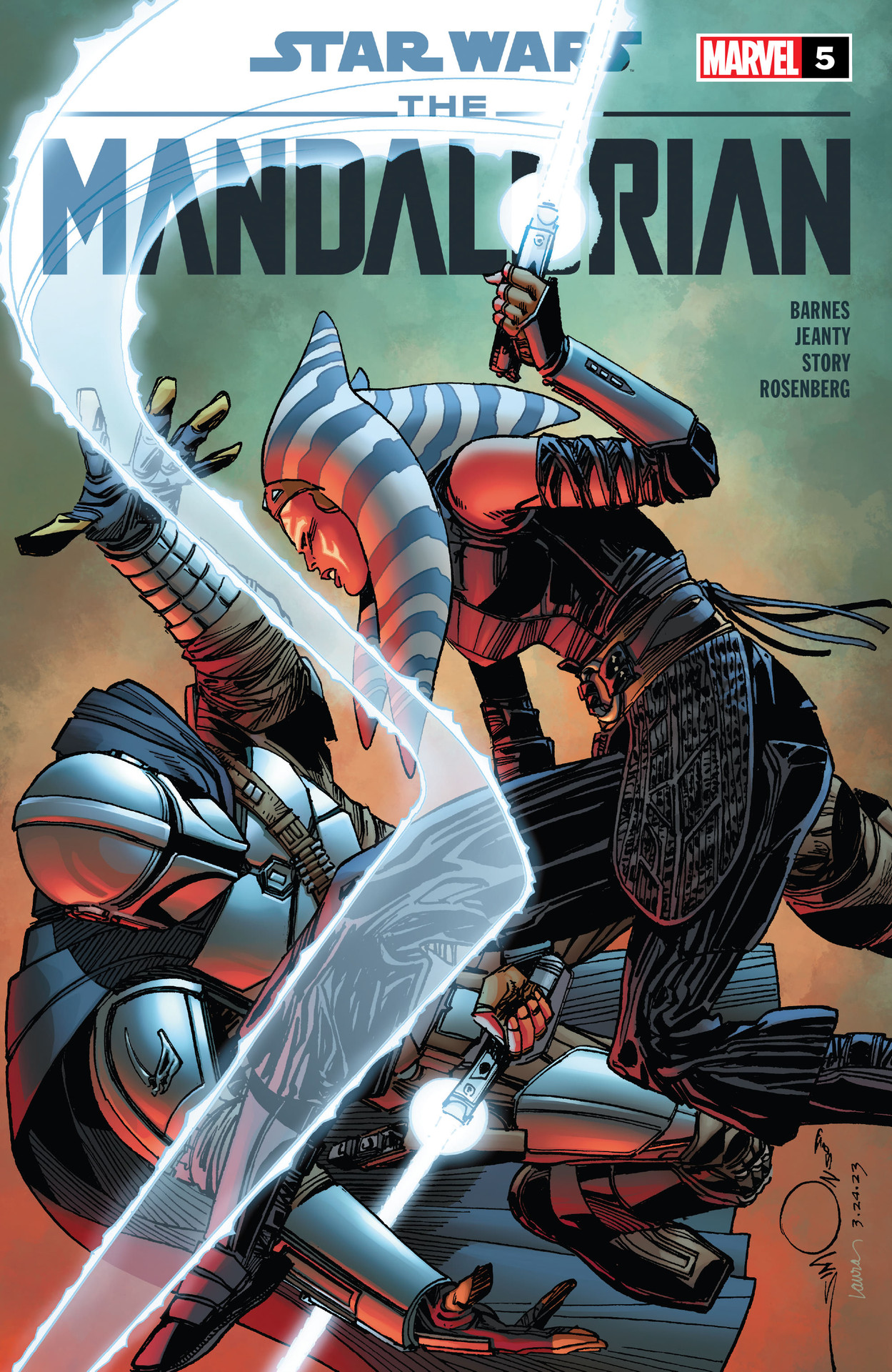 Read online Star Wars: The Mandalorian Season 2 comic -  Issue #5 - 1