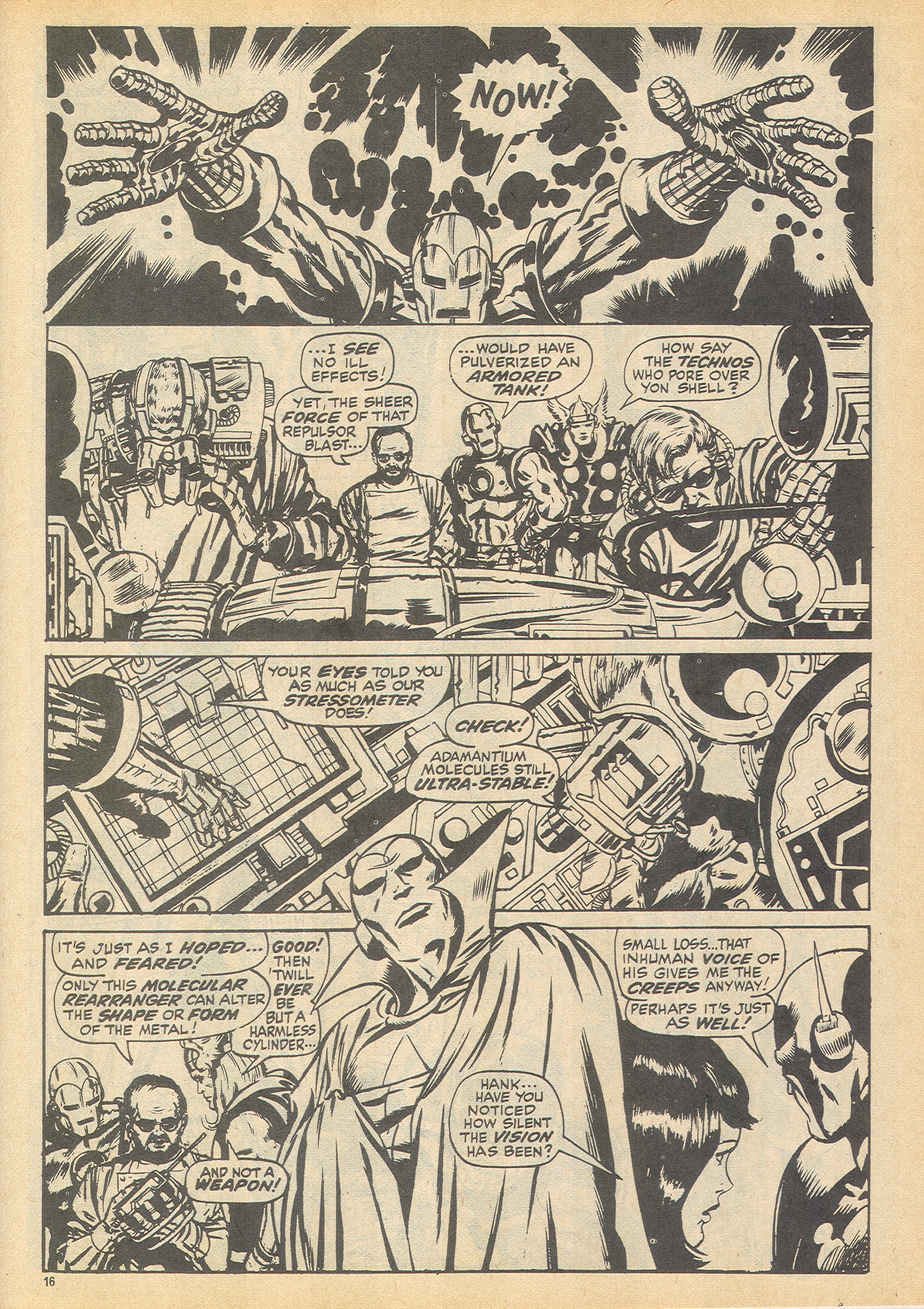 Read online The Avengers (1973) comic -  Issue #98 - 16