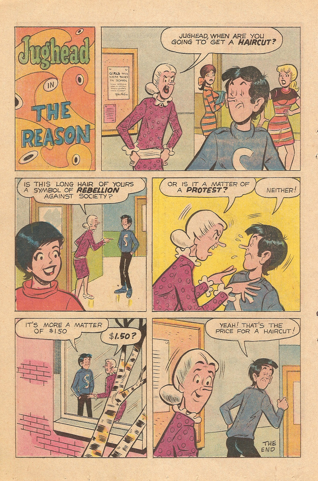 Read online Jughead's Jokes comic -  Issue #22 - 40
