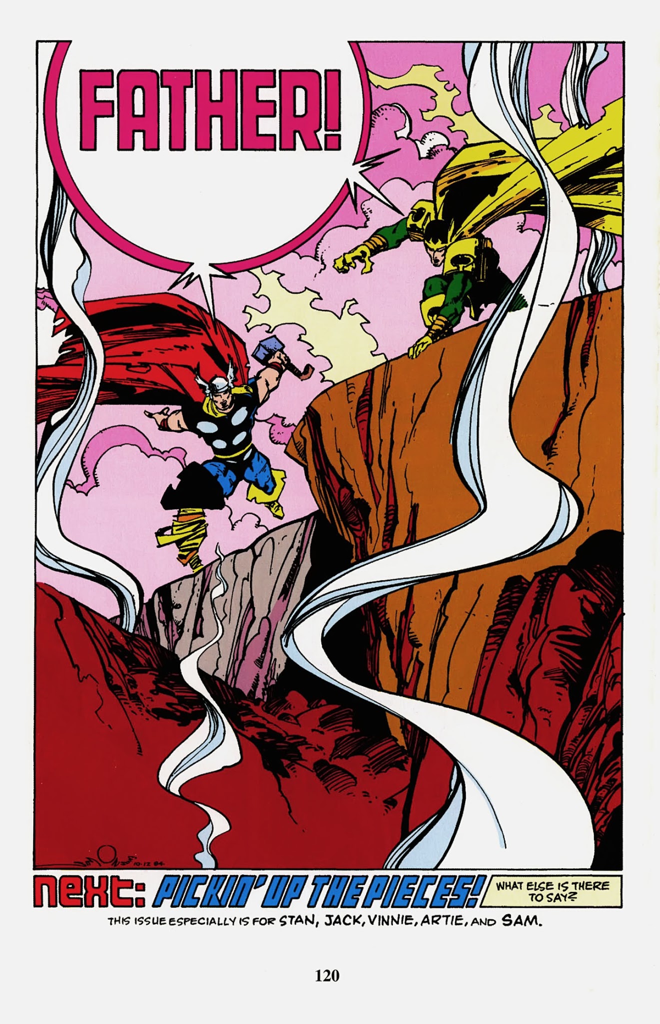 Read online Thor Visionaries: Walter Simonson comic -  Issue # TPB 2 - 122