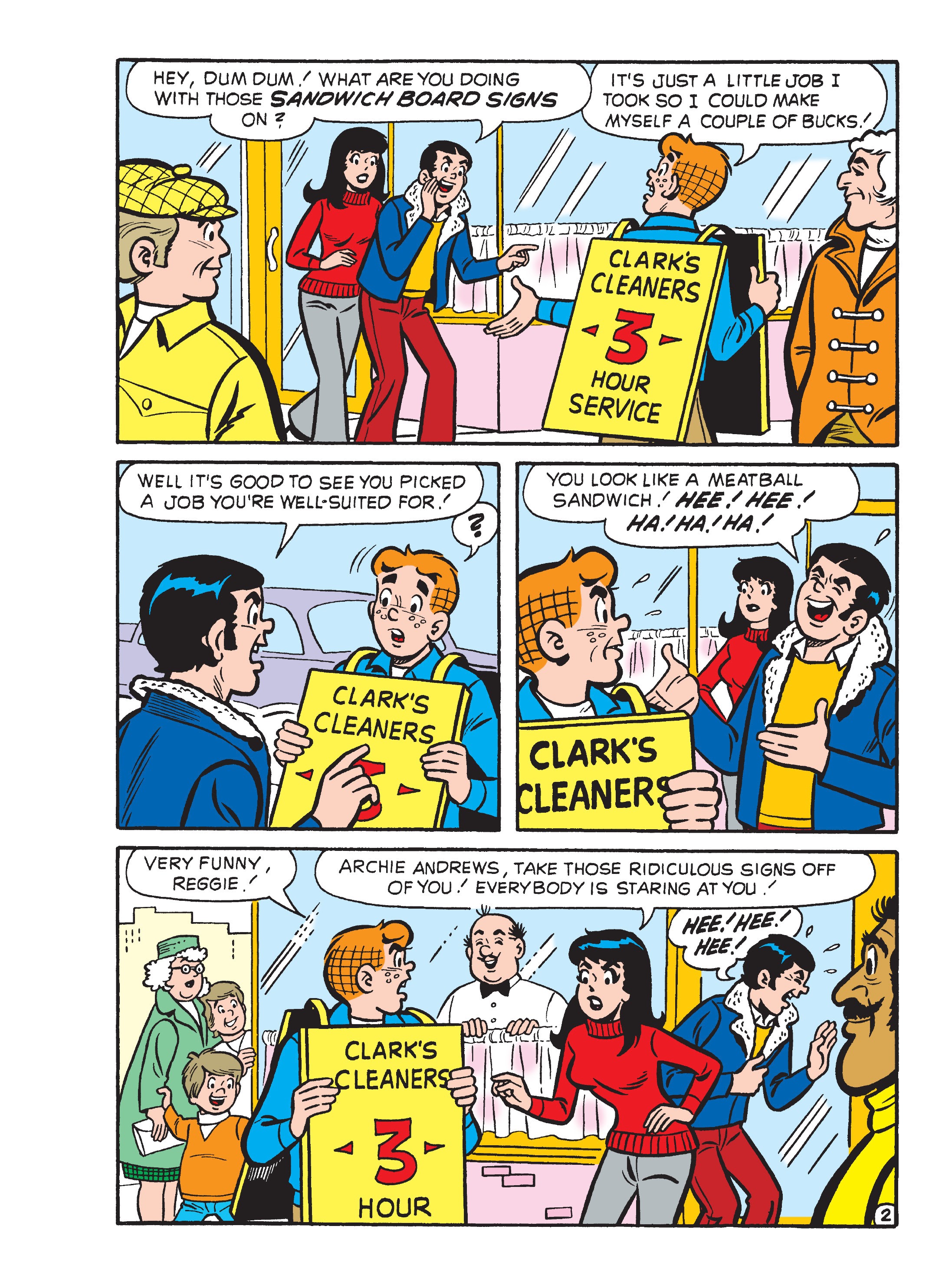 Read online Archie's Double Digest Magazine comic -  Issue #274 - 138