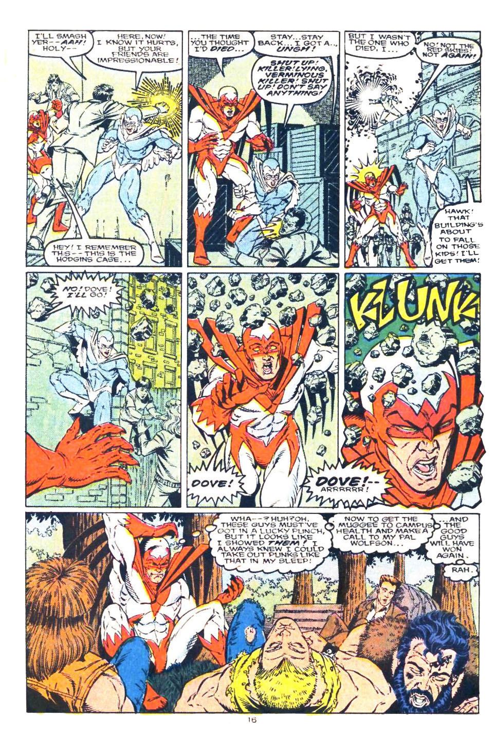 Read online Hawk and Dove (1988) comic -  Issue #1 - 17