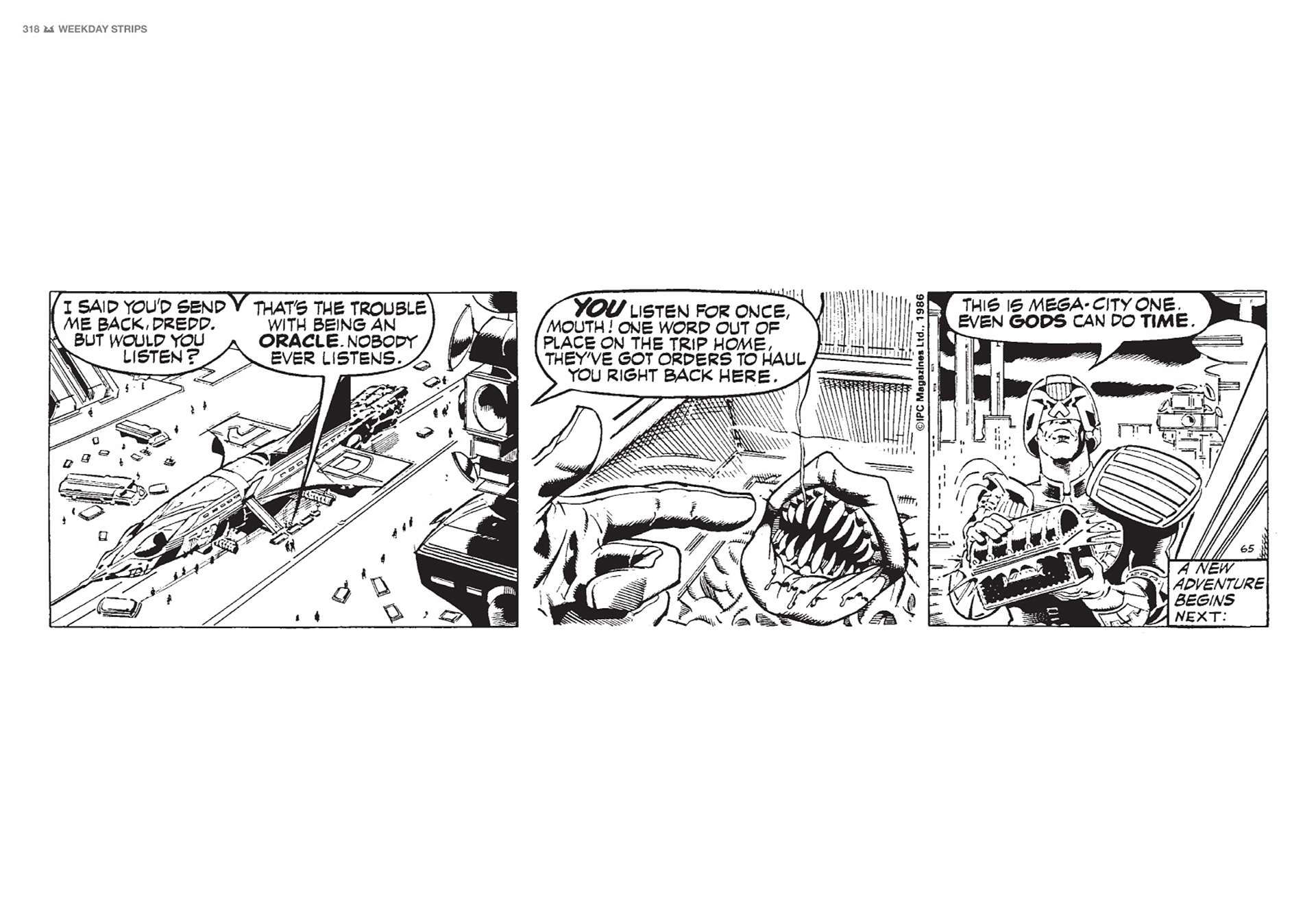 Read online Judge Dredd: The Daily Dredds comic -  Issue # TPB 1 - 321