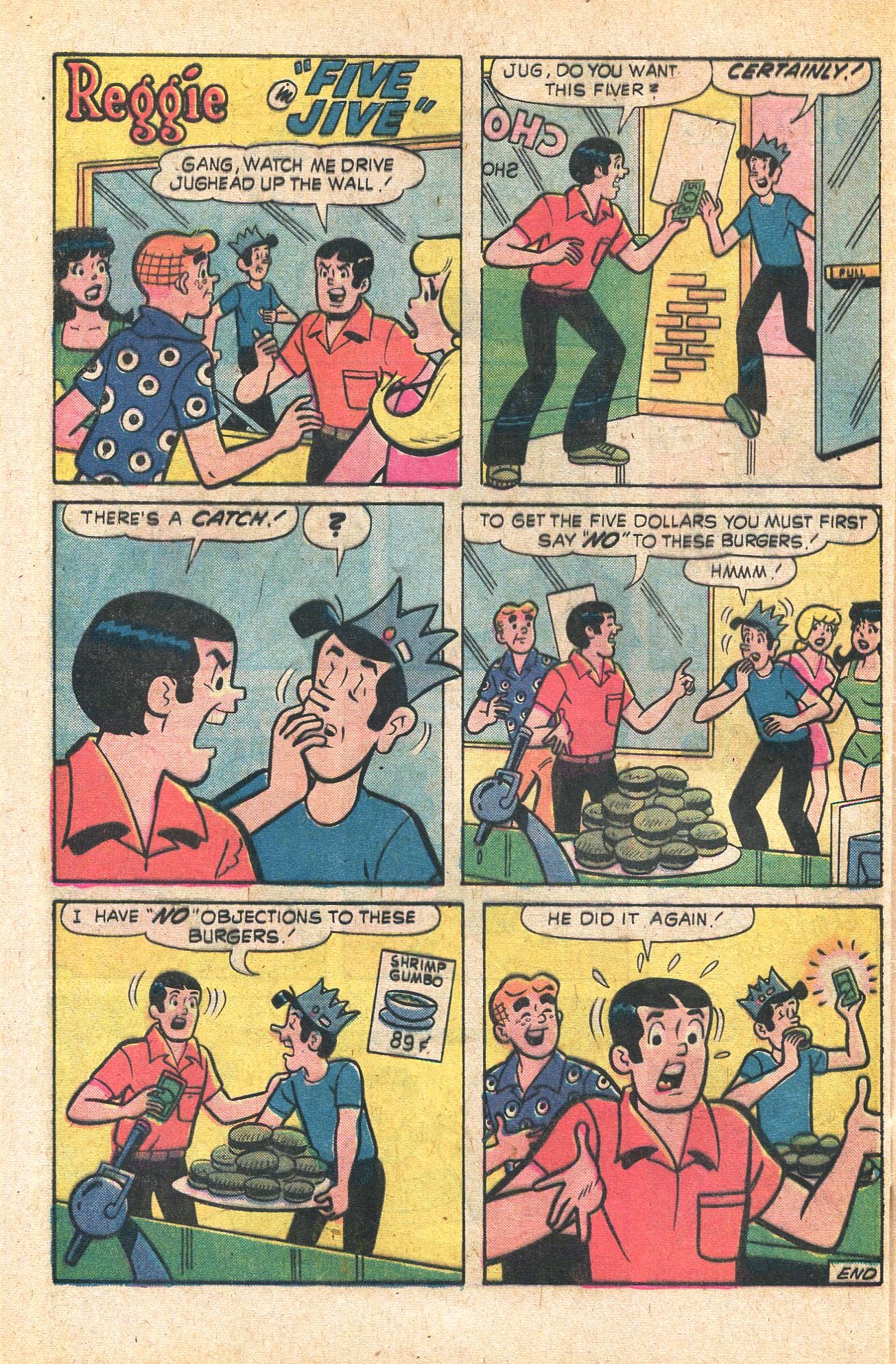 Read online Reggie's Wise Guy Jokes comic -  Issue #30 - 32