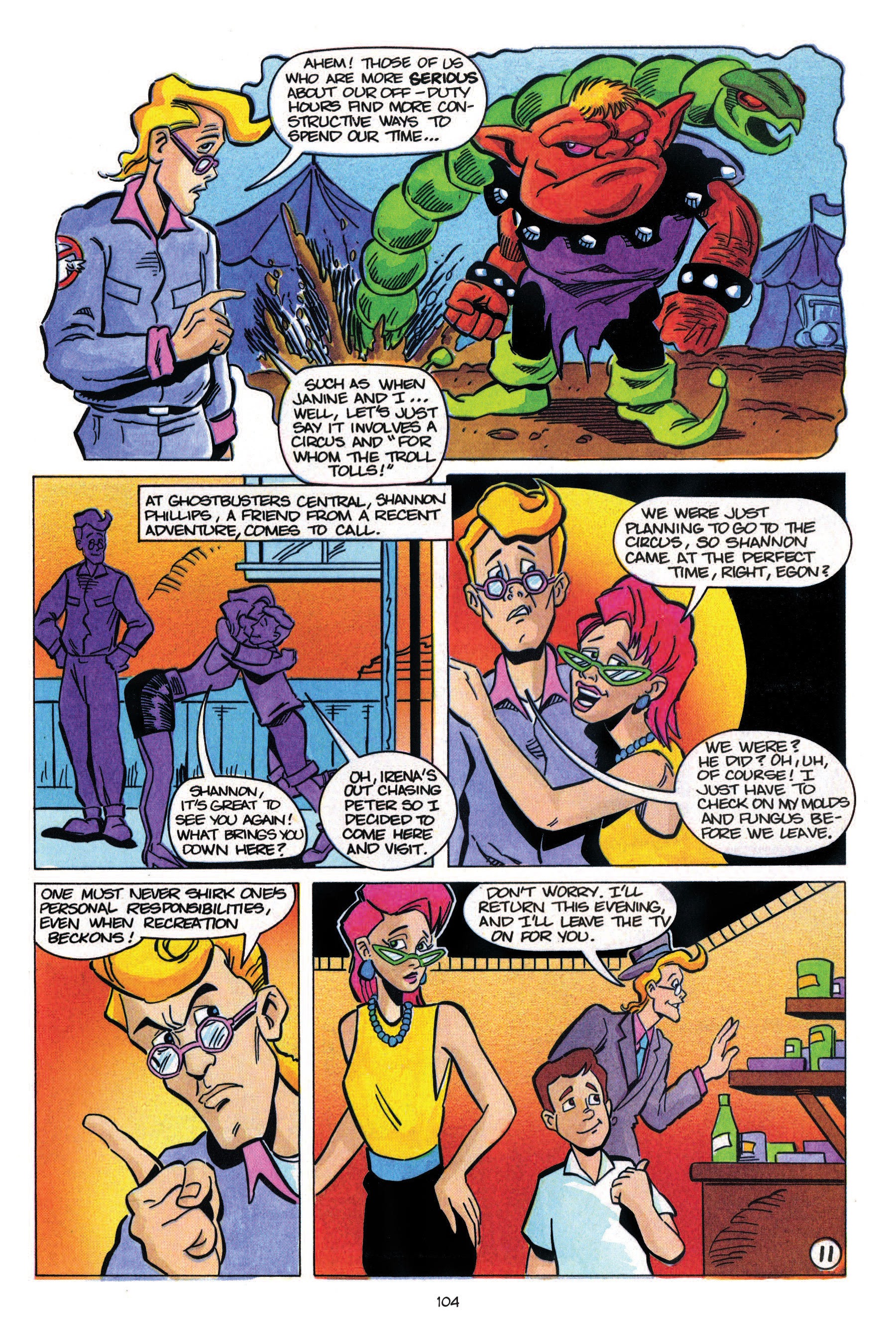Read online The Real Ghostbusters comic -  Issue # _Omnibus 2 (Part 2) - 5