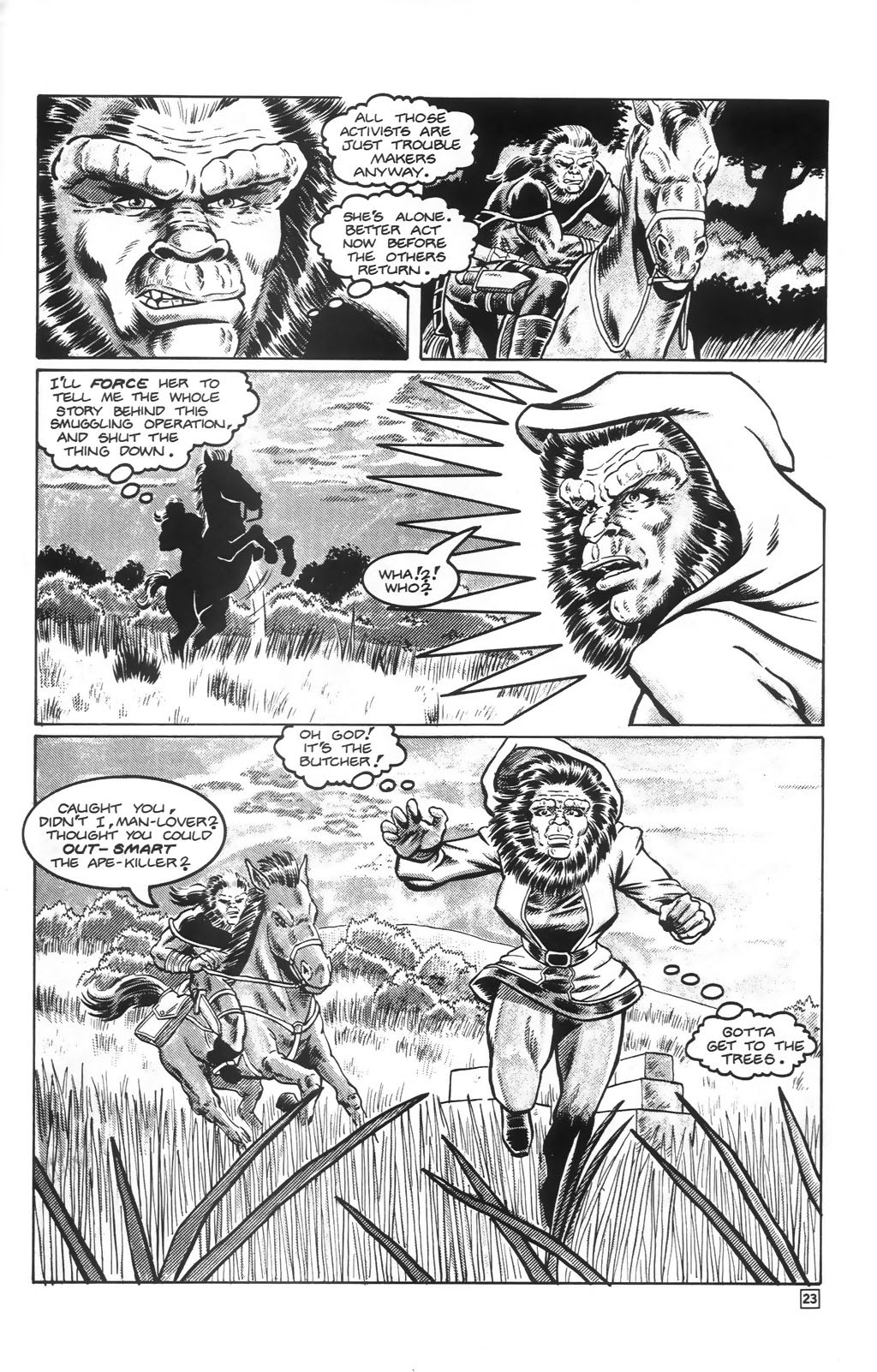 Read online Planet of the Apes: Blood of the Apes comic -  Issue #2 - 26