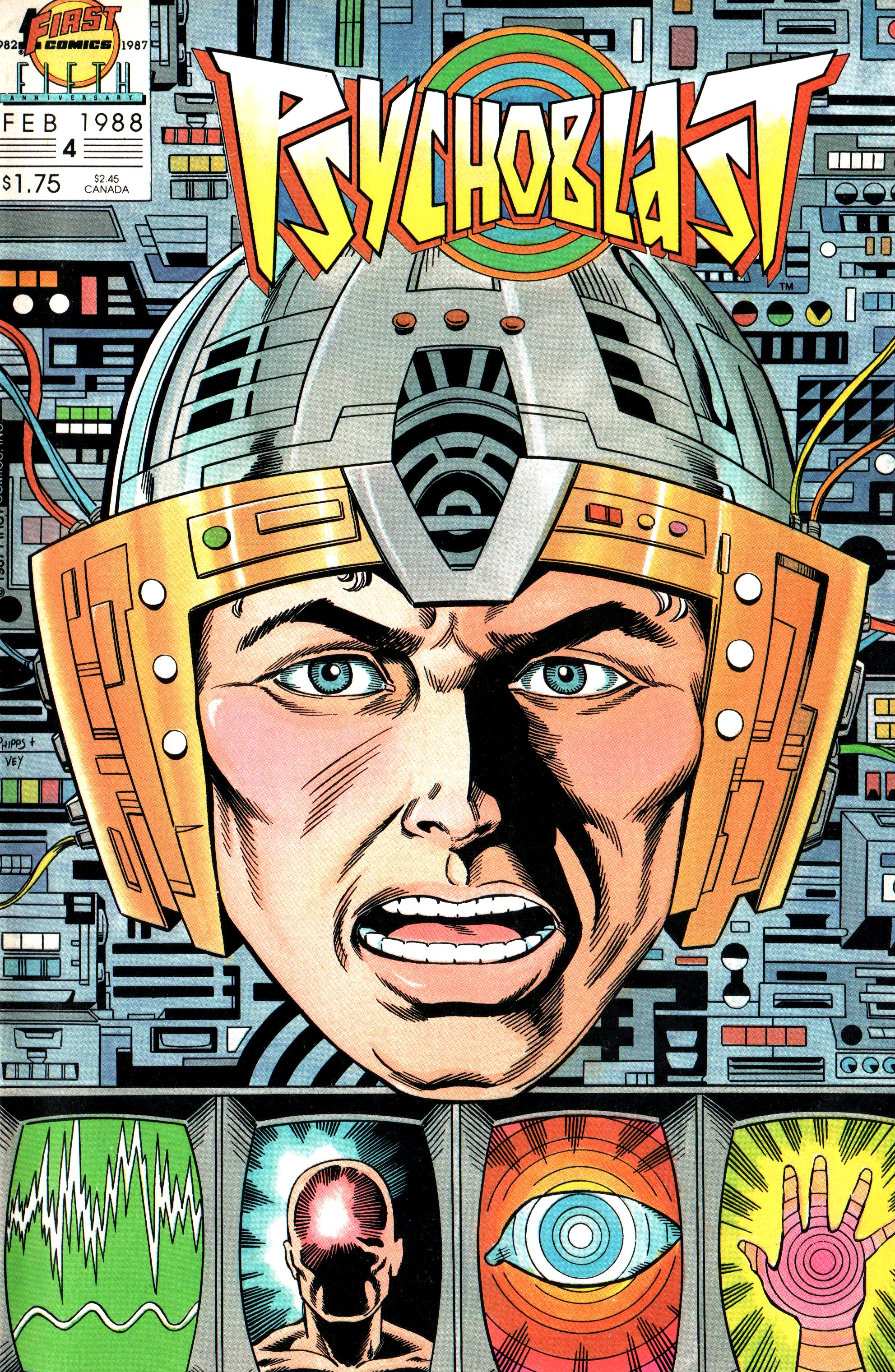 Read online Psychoblast comic -  Issue #4 - 1