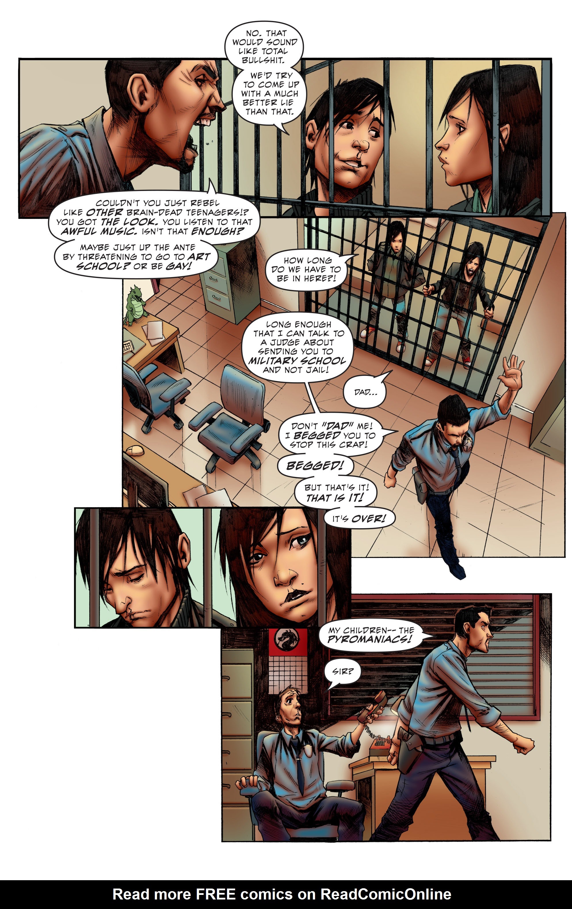 Read online A Town Called Dragon comic -  Issue #2 - 16