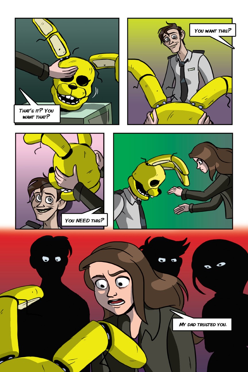 Read online Five Nights At Freddy's comic -  Issue # The Silver Eyes (Part 2) - 60