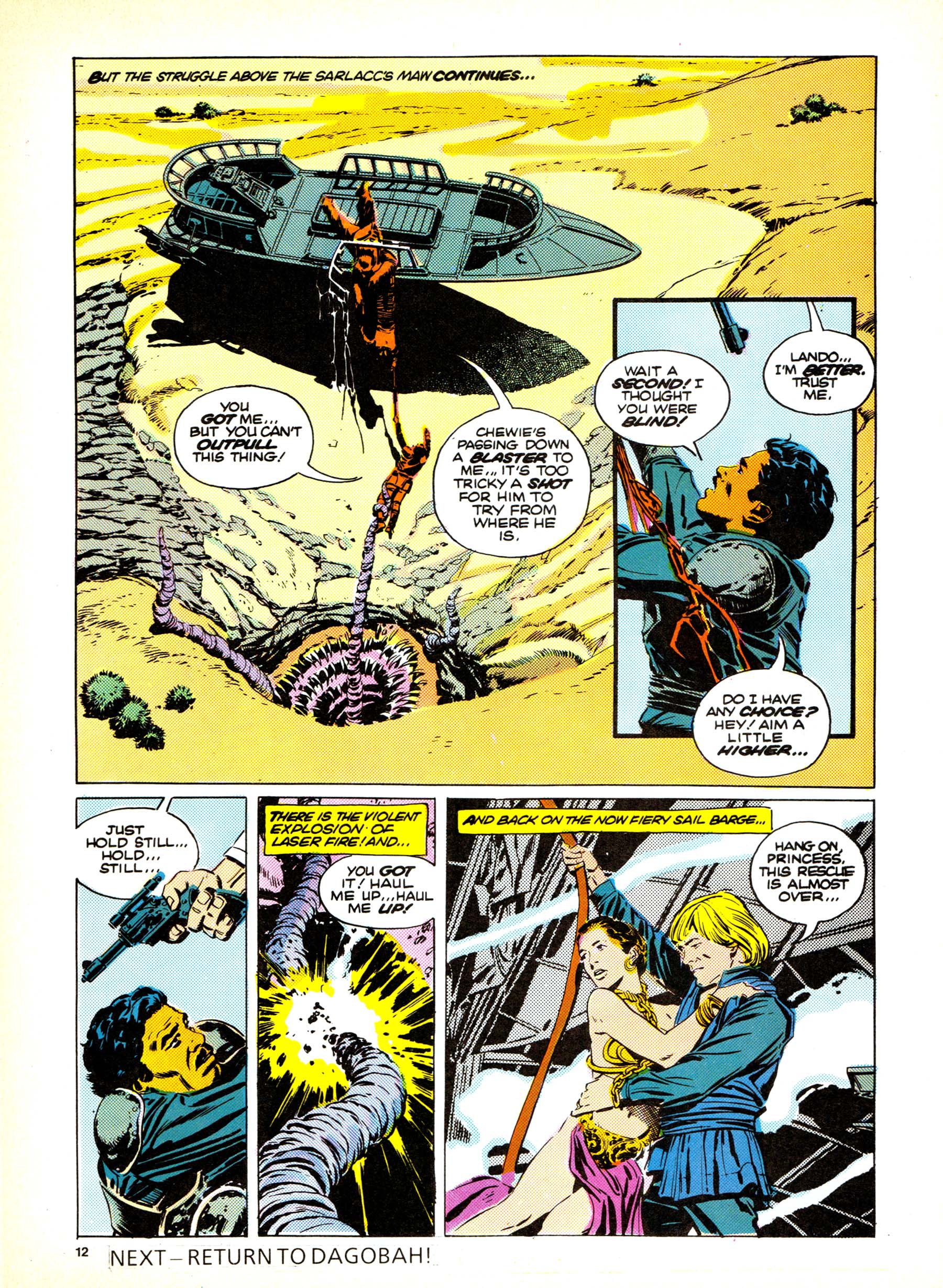 Read online Return of the Jedi comic -  Issue #151 - 12