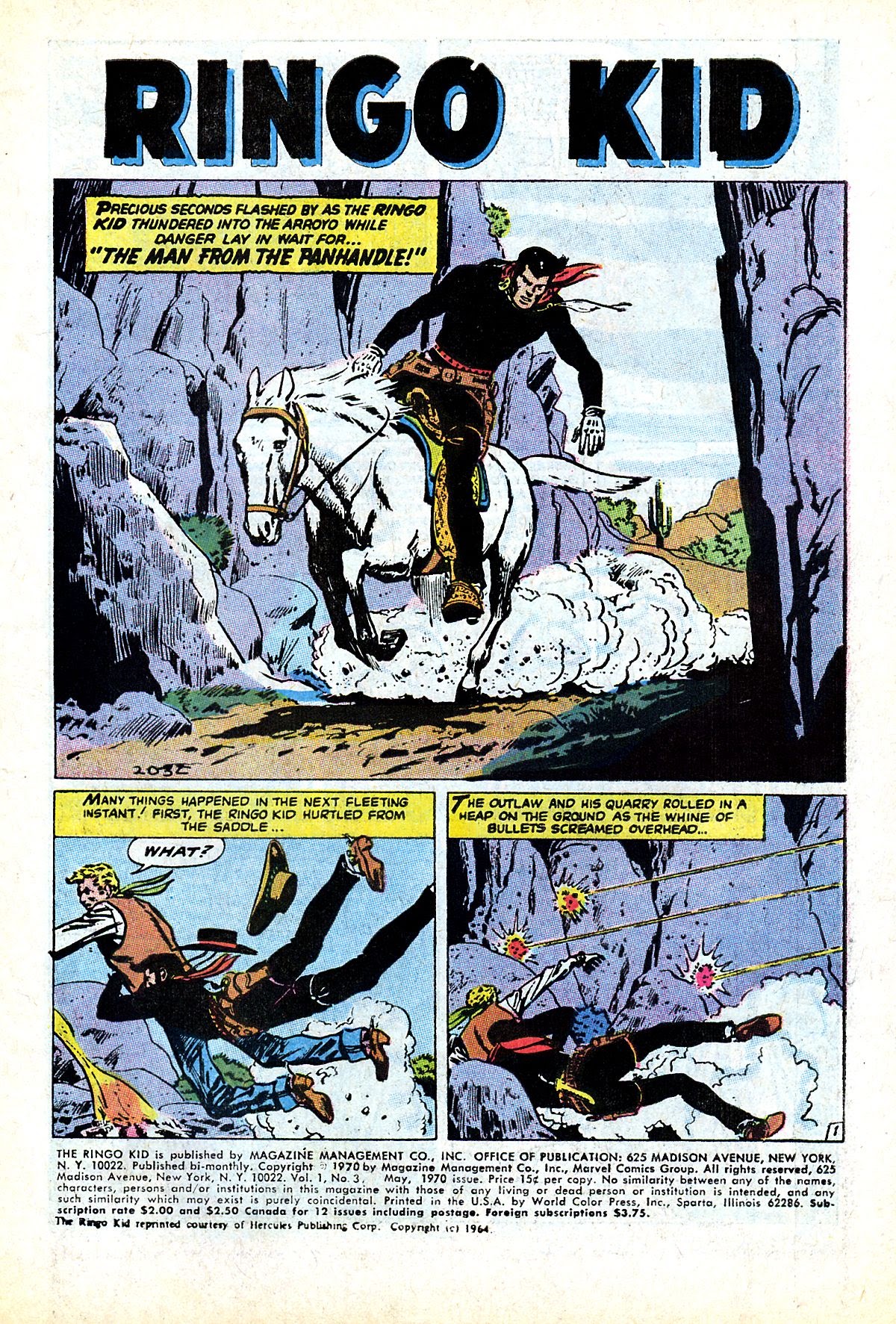 Read online Ringo Kid (1970) comic -  Issue #3 - 3