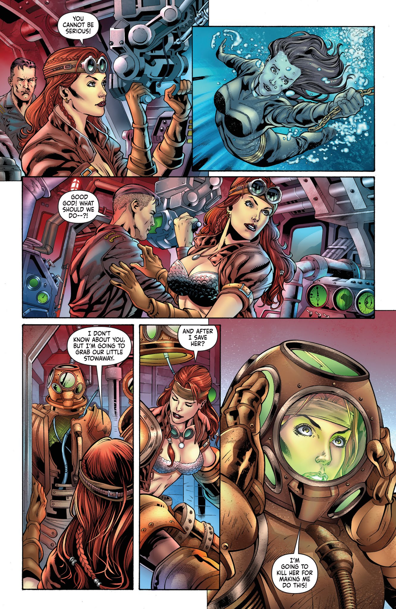 Read online Legenderry Red Sonja comic -  Issue # _TPB - 19