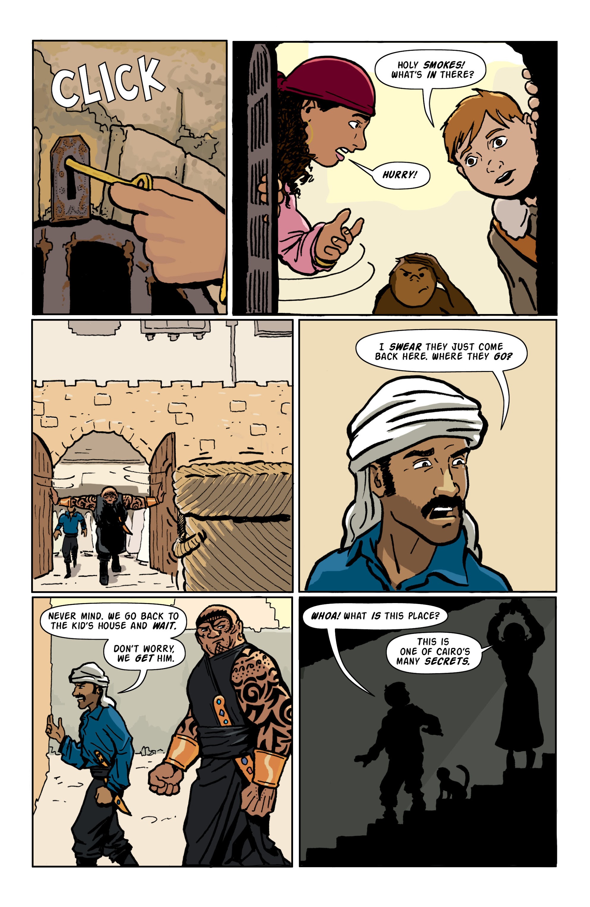 Read online Rocket Robinson and the Pharaoh's Fortune comic -  Issue # TPB (Part 1) - 46