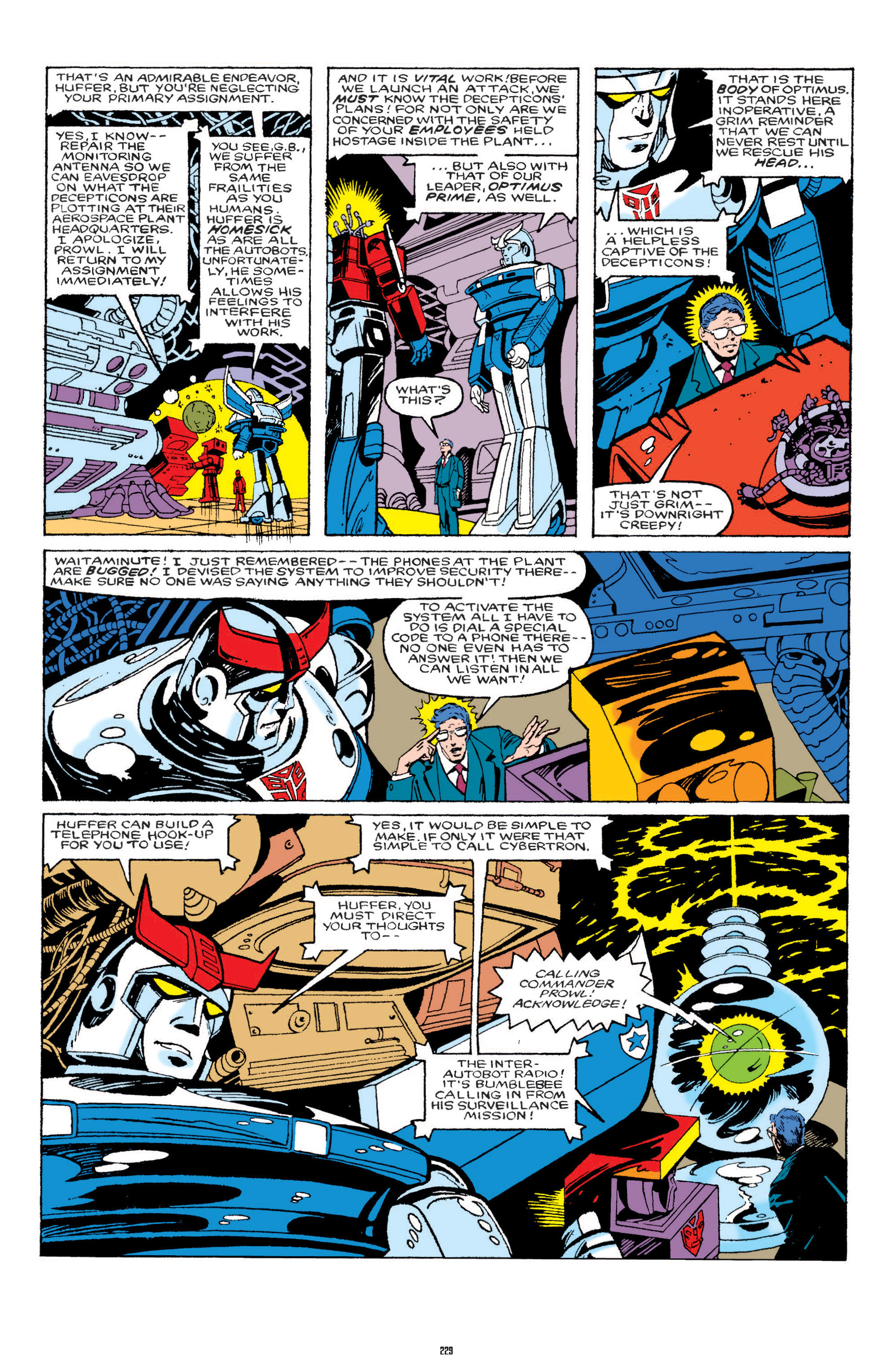 Read online The Transformers Classics comic -  Issue # TPB 1 - 230