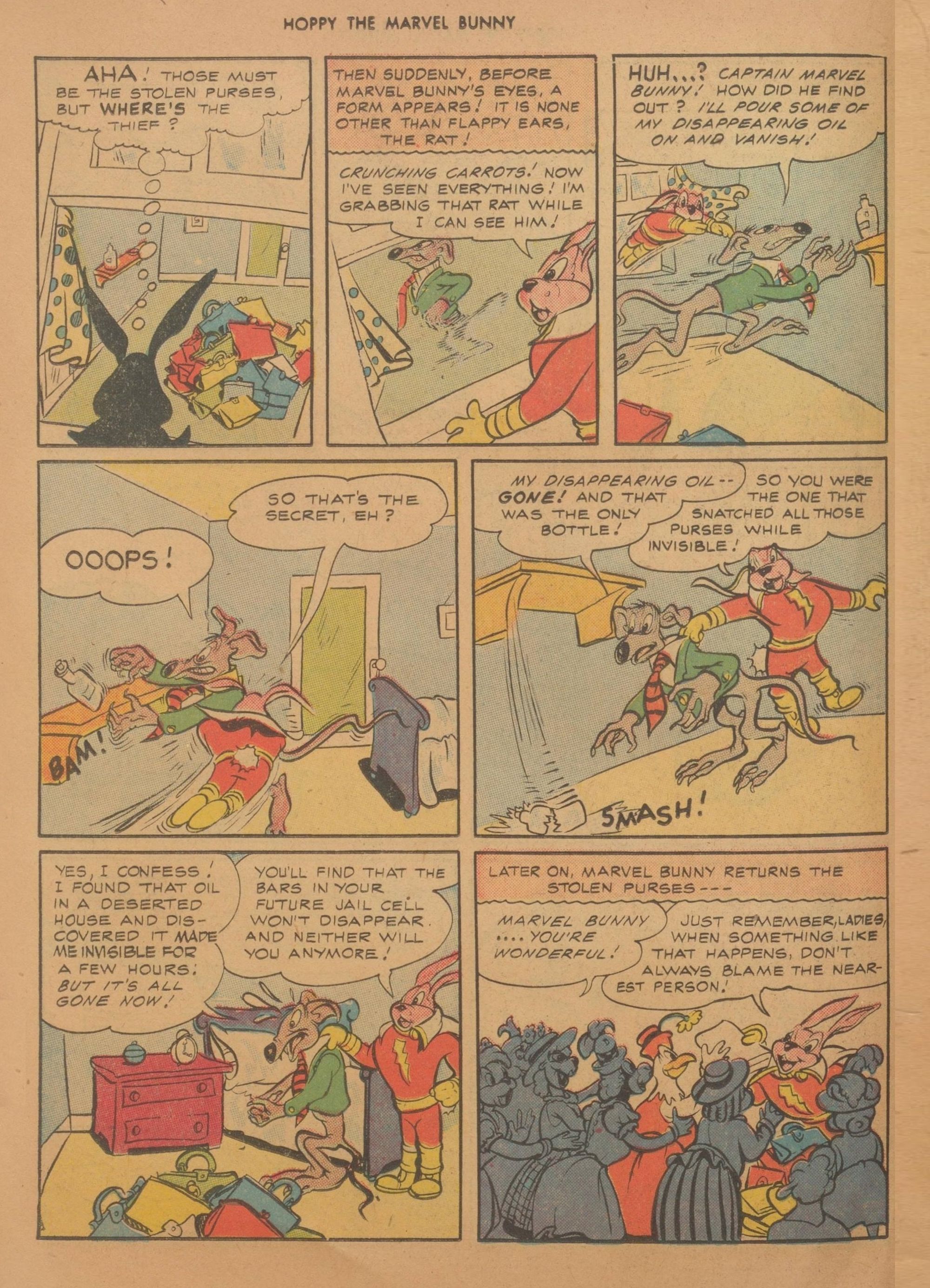 Read online Hoppy The Marvel Bunny comic -  Issue #15 - 18