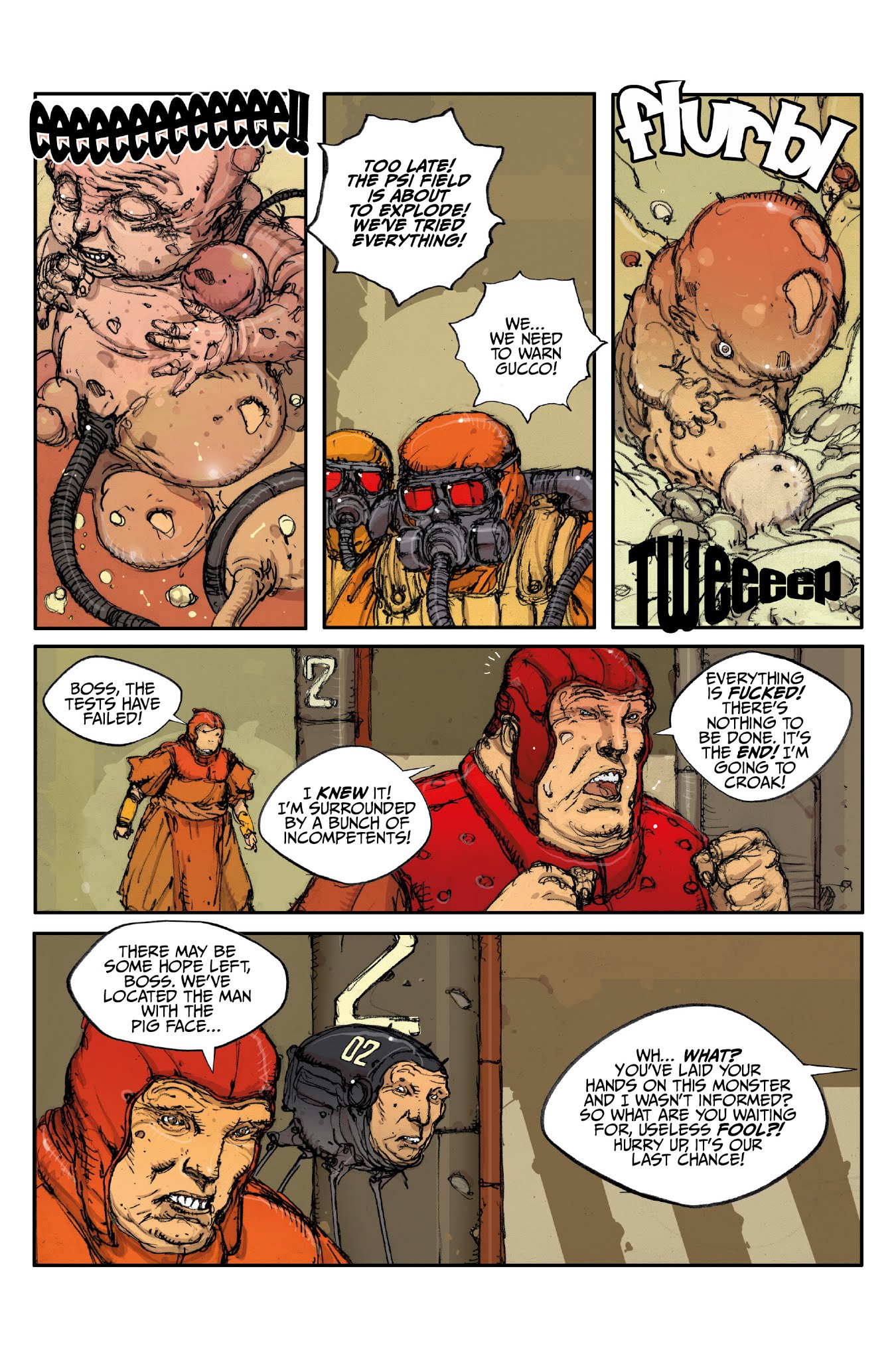 Read online Factory comic -  Issue #3 - 4