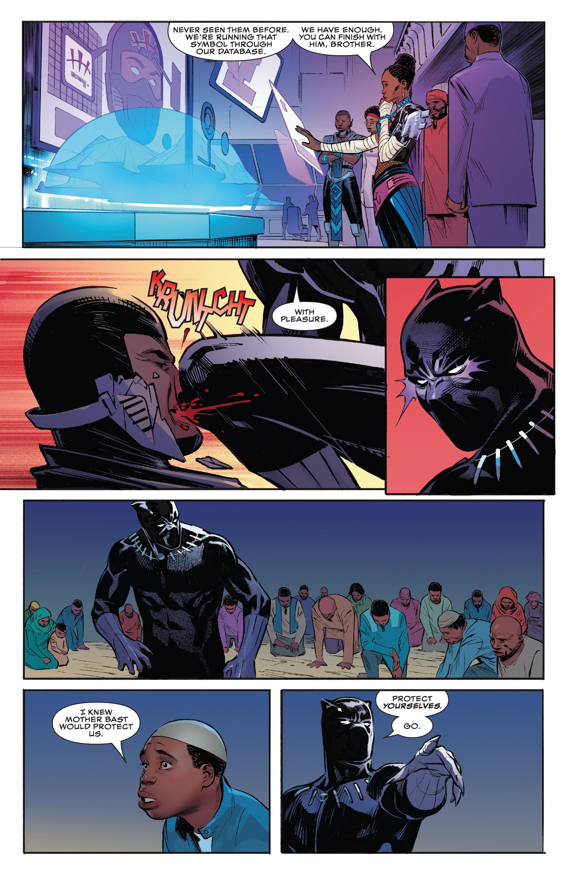 Read online Black Panther: Unconquered comic -  Issue #1 - 9