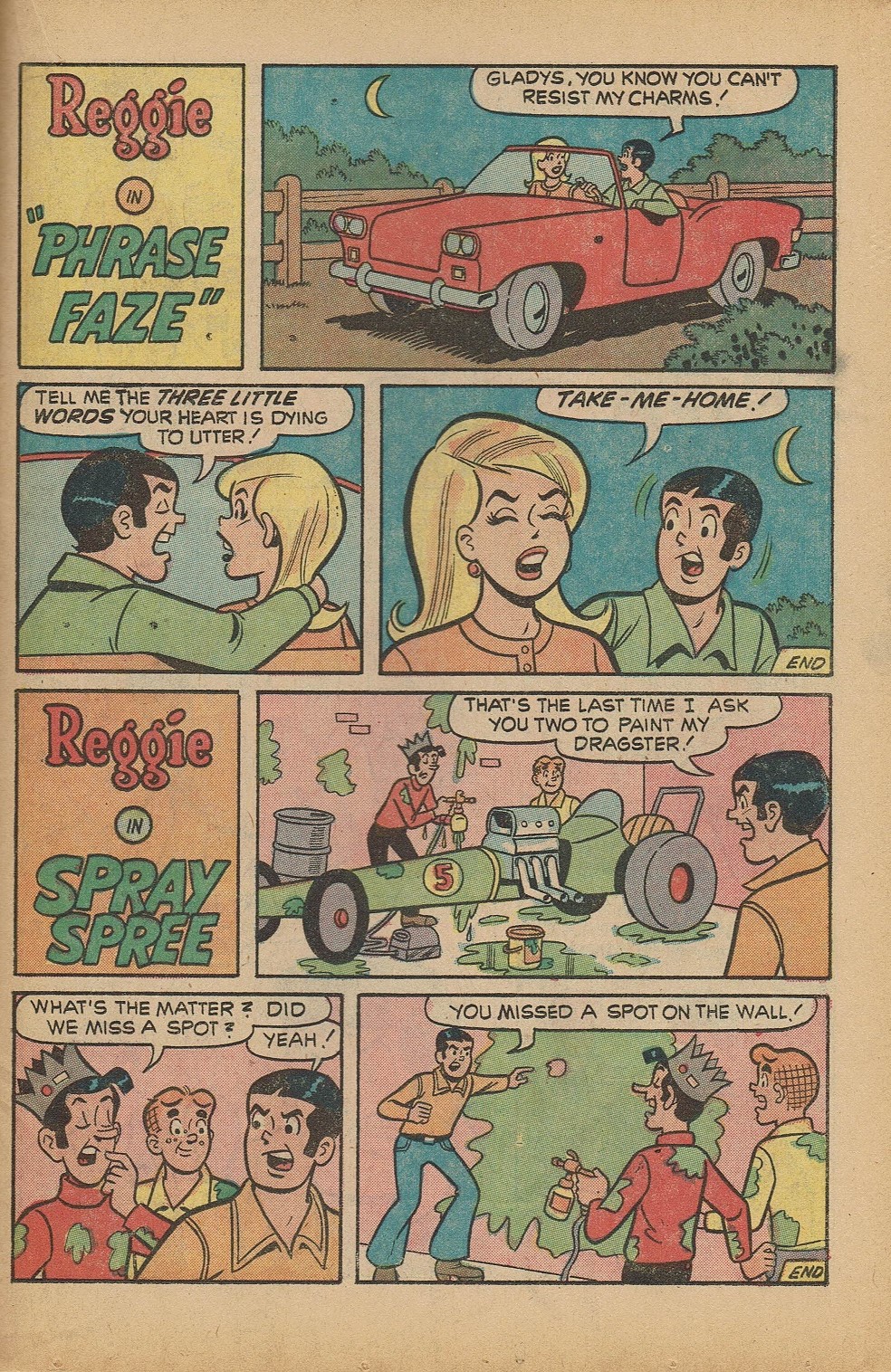 Read online Reggie's Wise Guy Jokes comic -  Issue #24 - 35