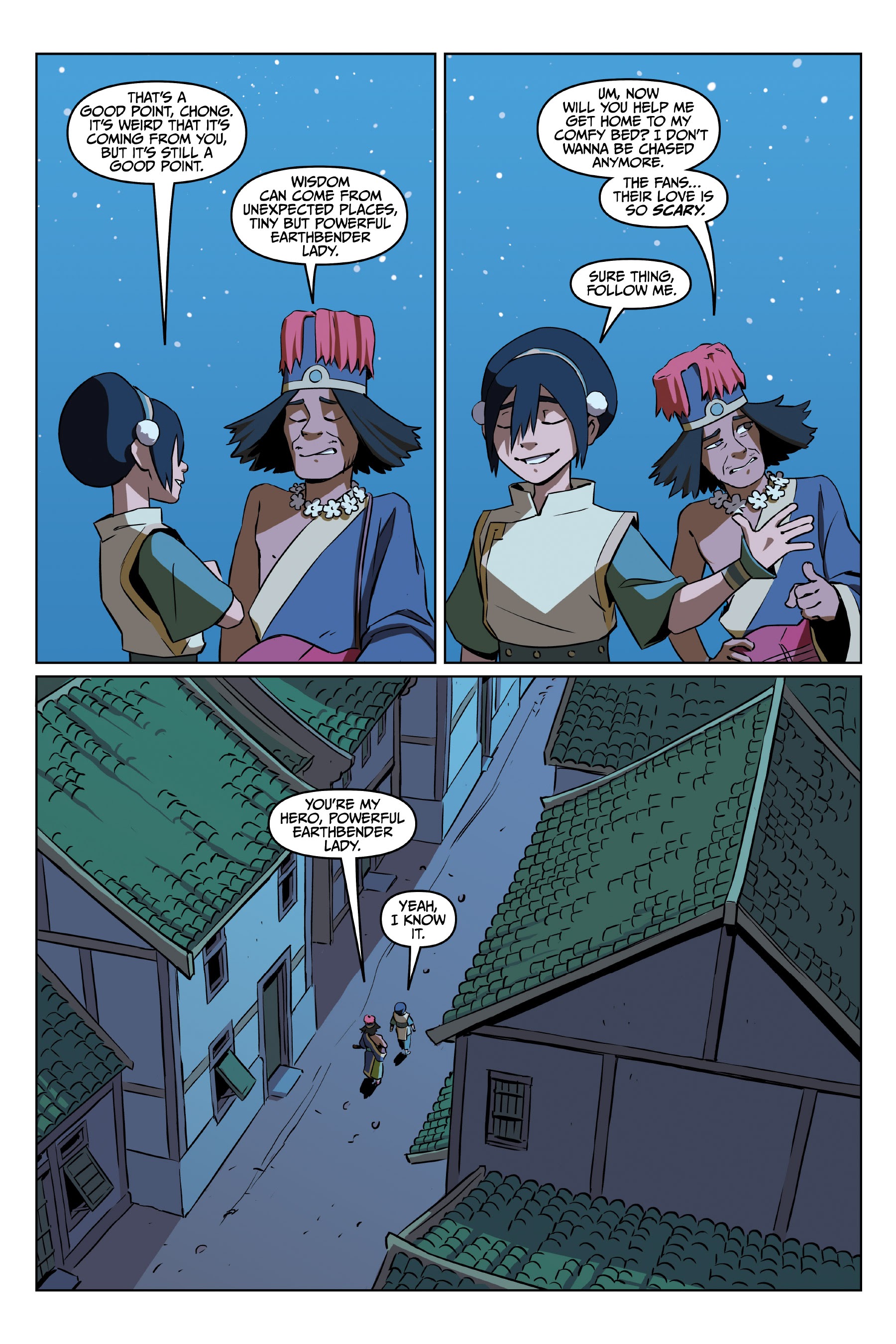 Read online Nickelodeon Avatar: The Last Airbender - Toph Beifong's Metalbending Academy comic -  Issue # TPB - 39