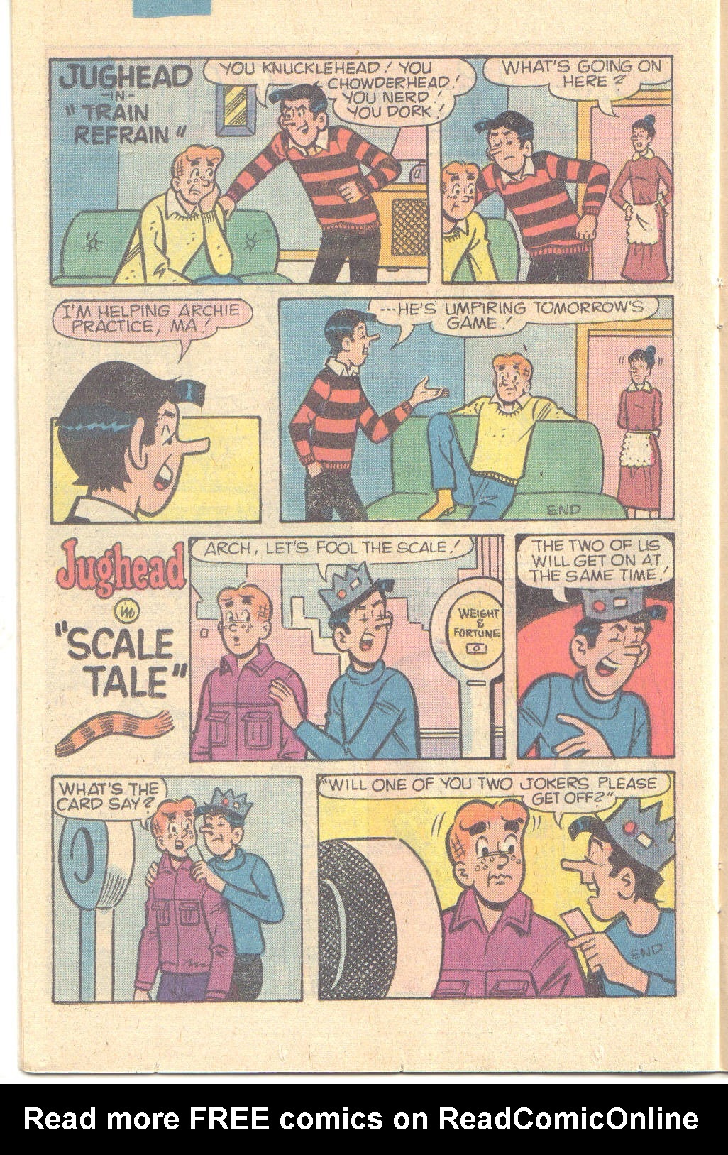 Read online Jughead's Jokes comic -  Issue #73 - 22