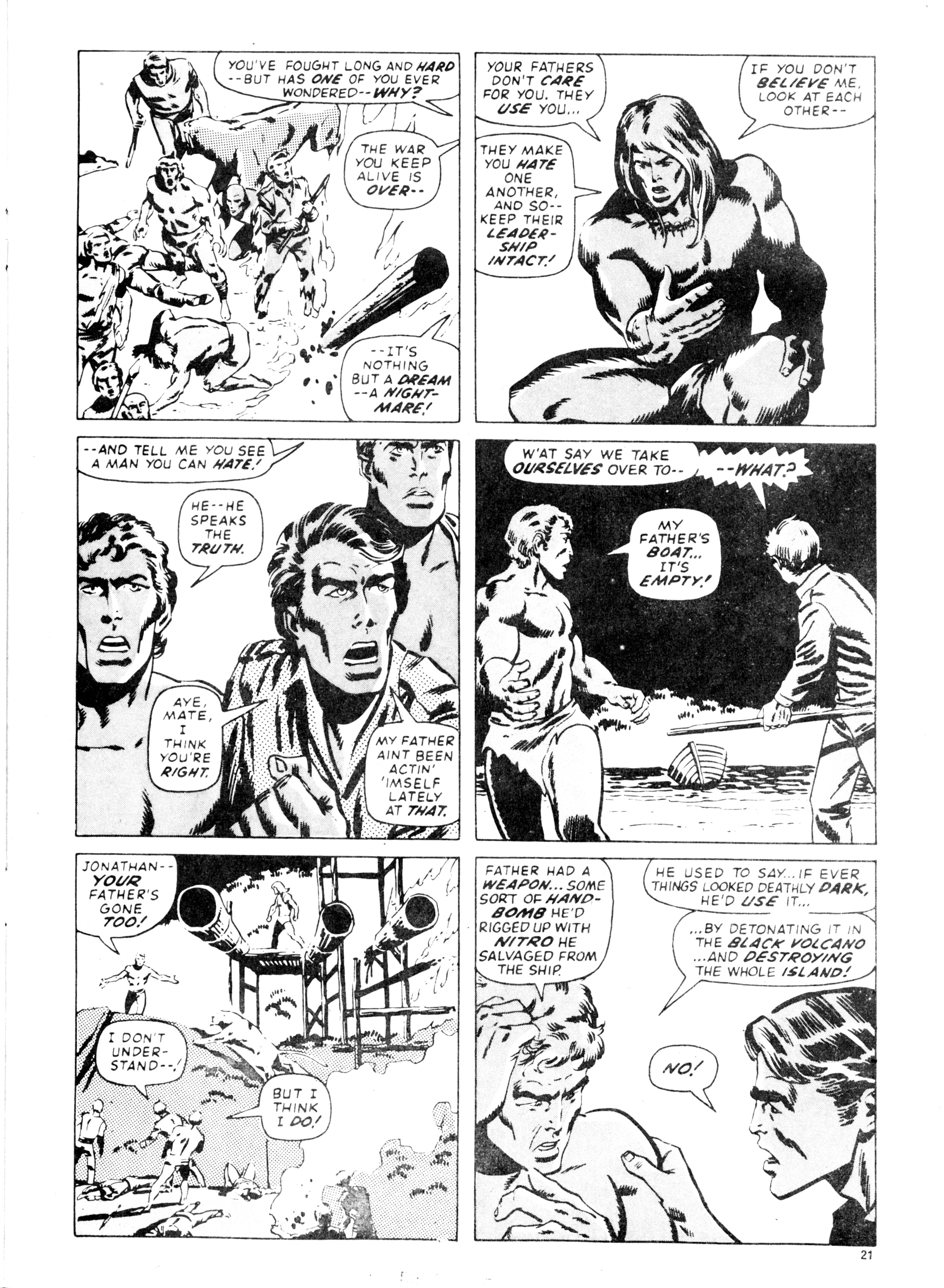 Read online Planet of the Apes (1974) comic -  Issue #11 - 21
