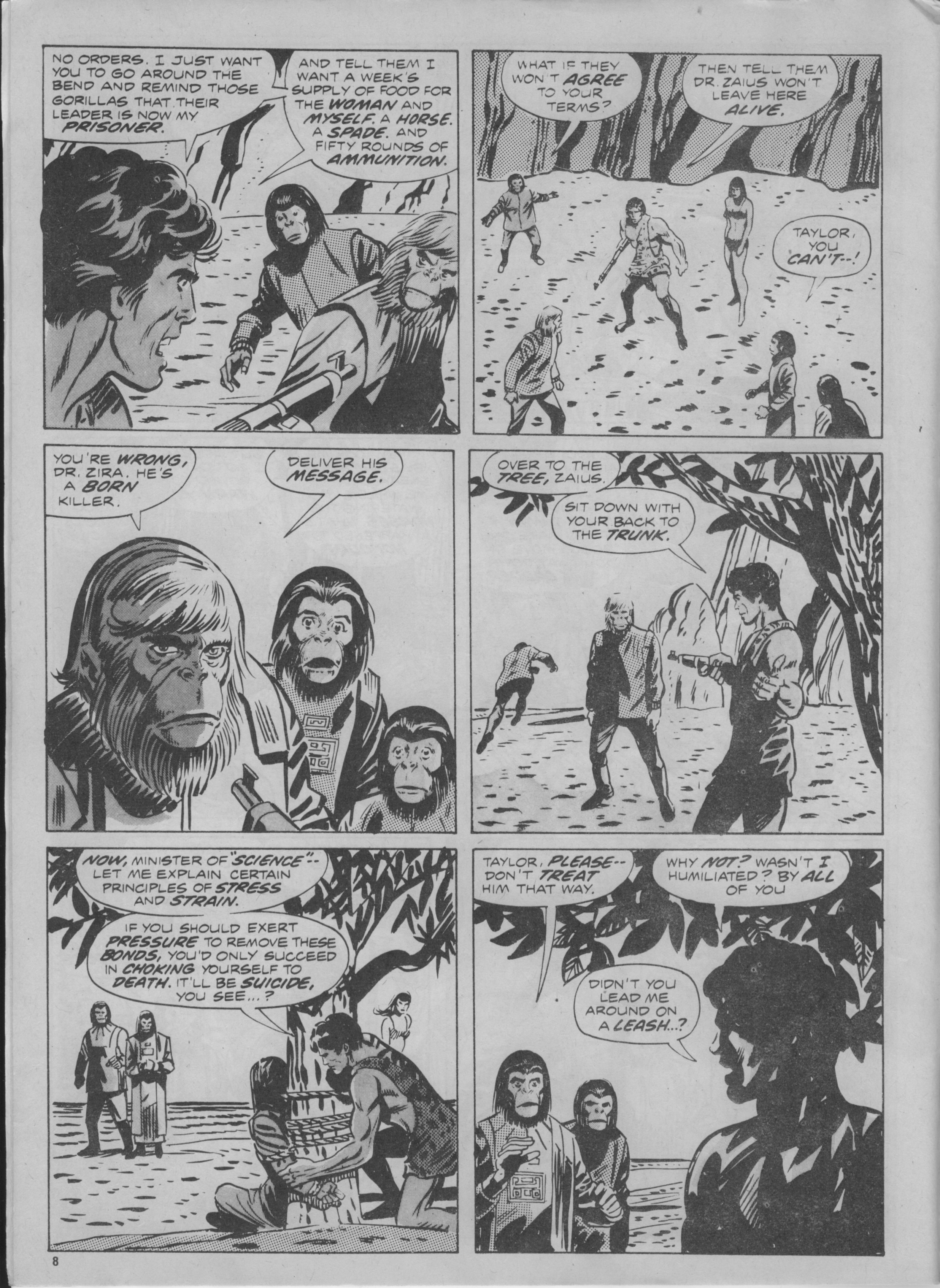 Read online Planet of the Apes (1974) comic -  Issue #10 - 8